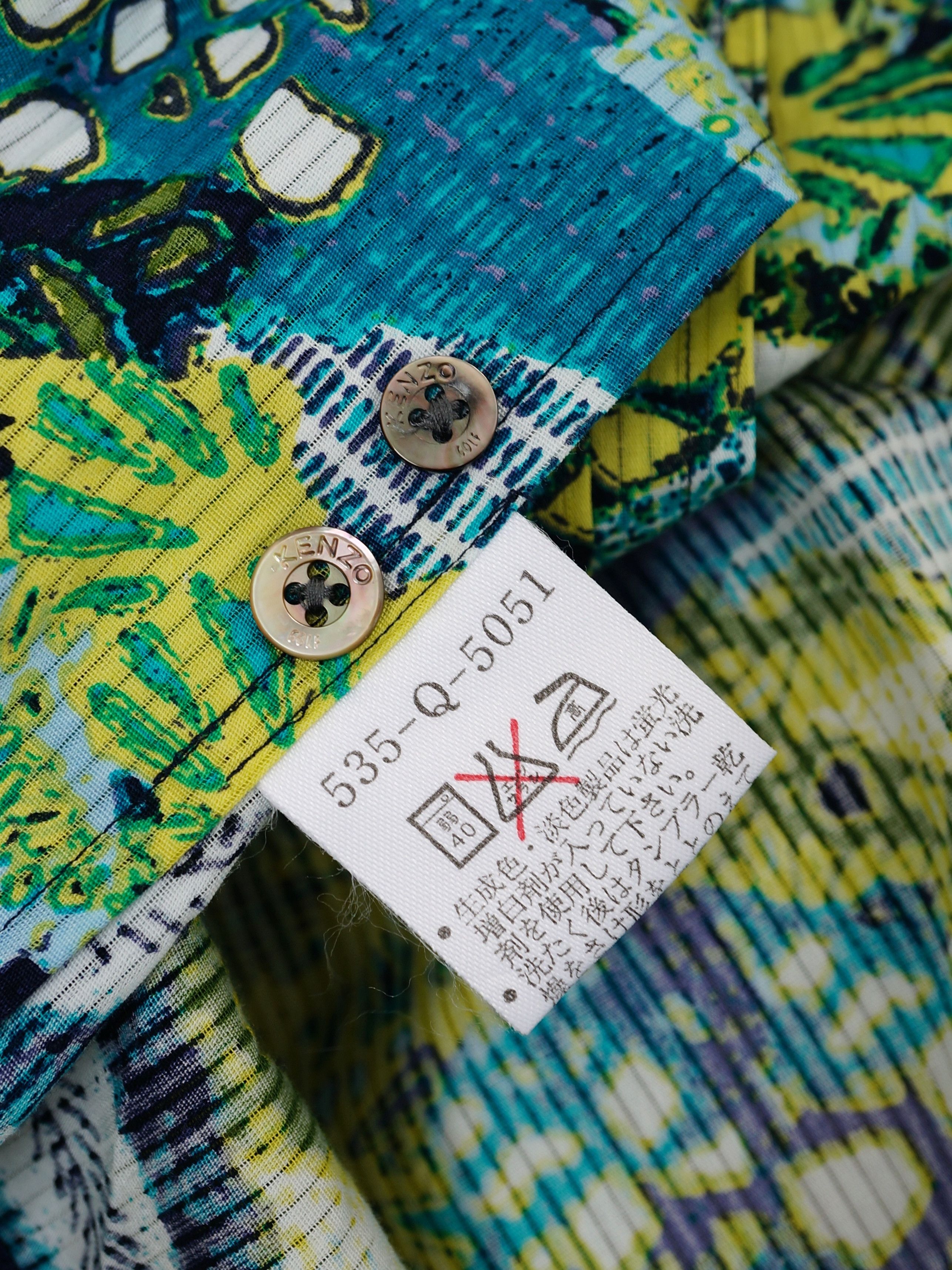 Kenzo Kenzo Golf Hawaiian Shirt Size US L / EU 52-54 / 3 - 6 Thumbnail