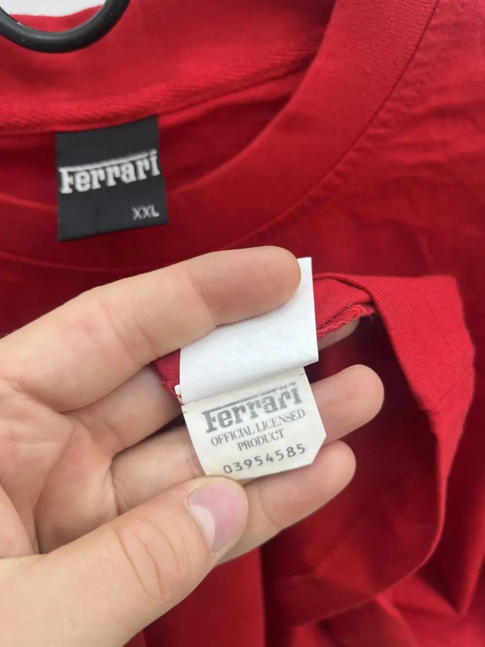 Ferrari Vintage Ferrari 1999 Car Logo Printed Cotton Tee Size US XXL / EU 58 / 5 - 4 Thumbnail