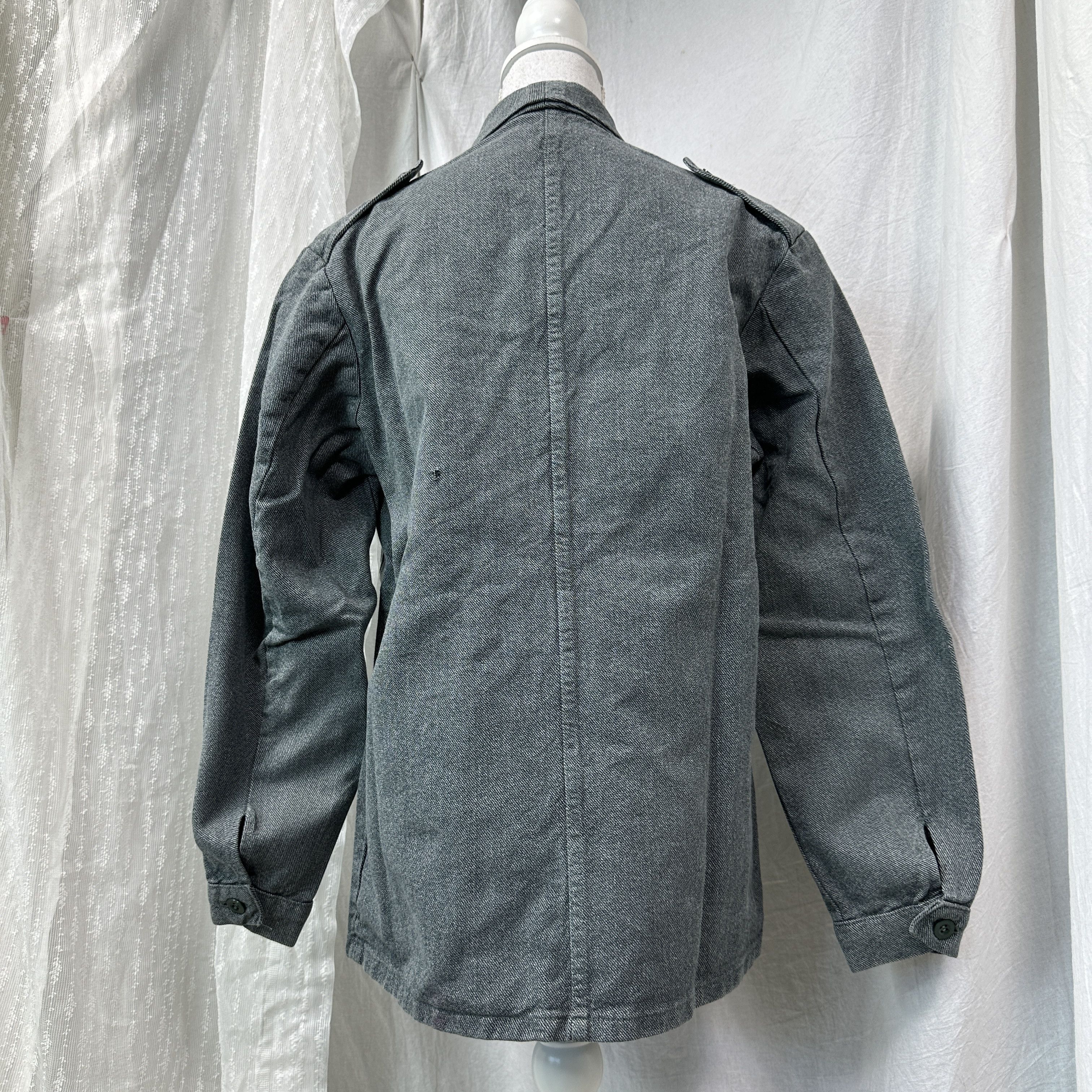 Vintage Military Styled Swiss Army Utility Jacket 60s