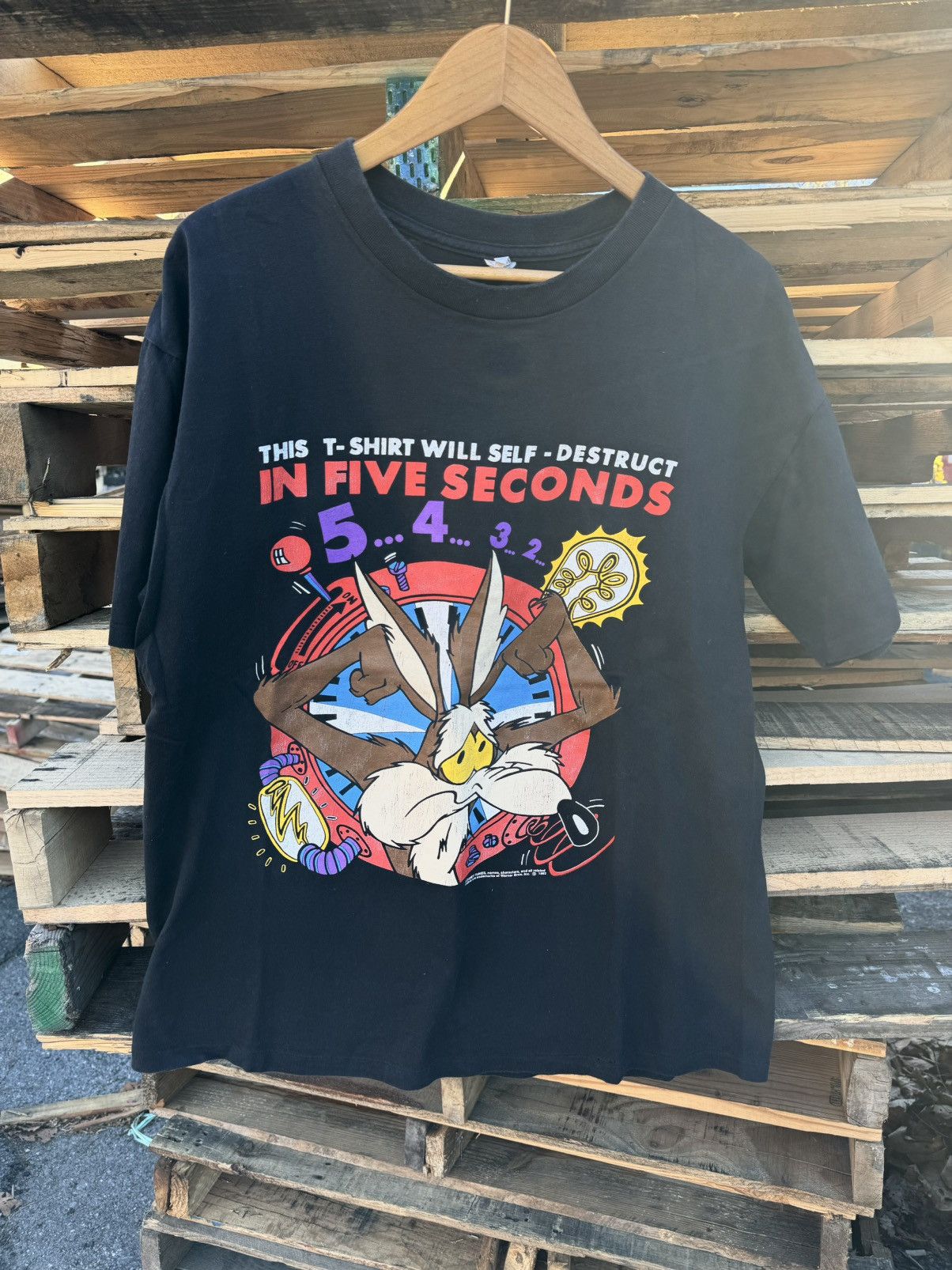 Disney × Vintage × Warner Bros 1992 Looney Tunes Warner Bros 90’s Vintage AOP T-Shirt Size US XL / EU 56 / 4 - 3 Thumbnail