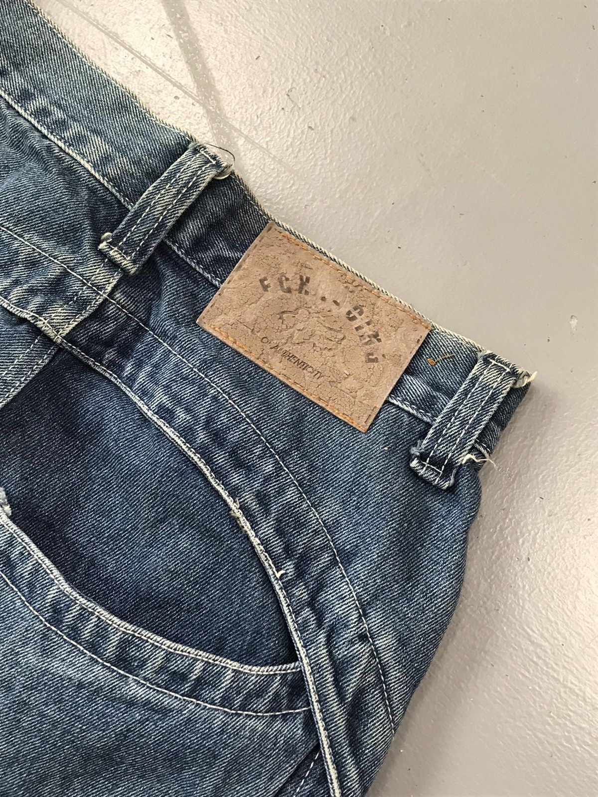 Fox Racing × Vintage Rare vintage fox racing embroidered denim Size US 28 / EU 44 - 9 Thumbnail
