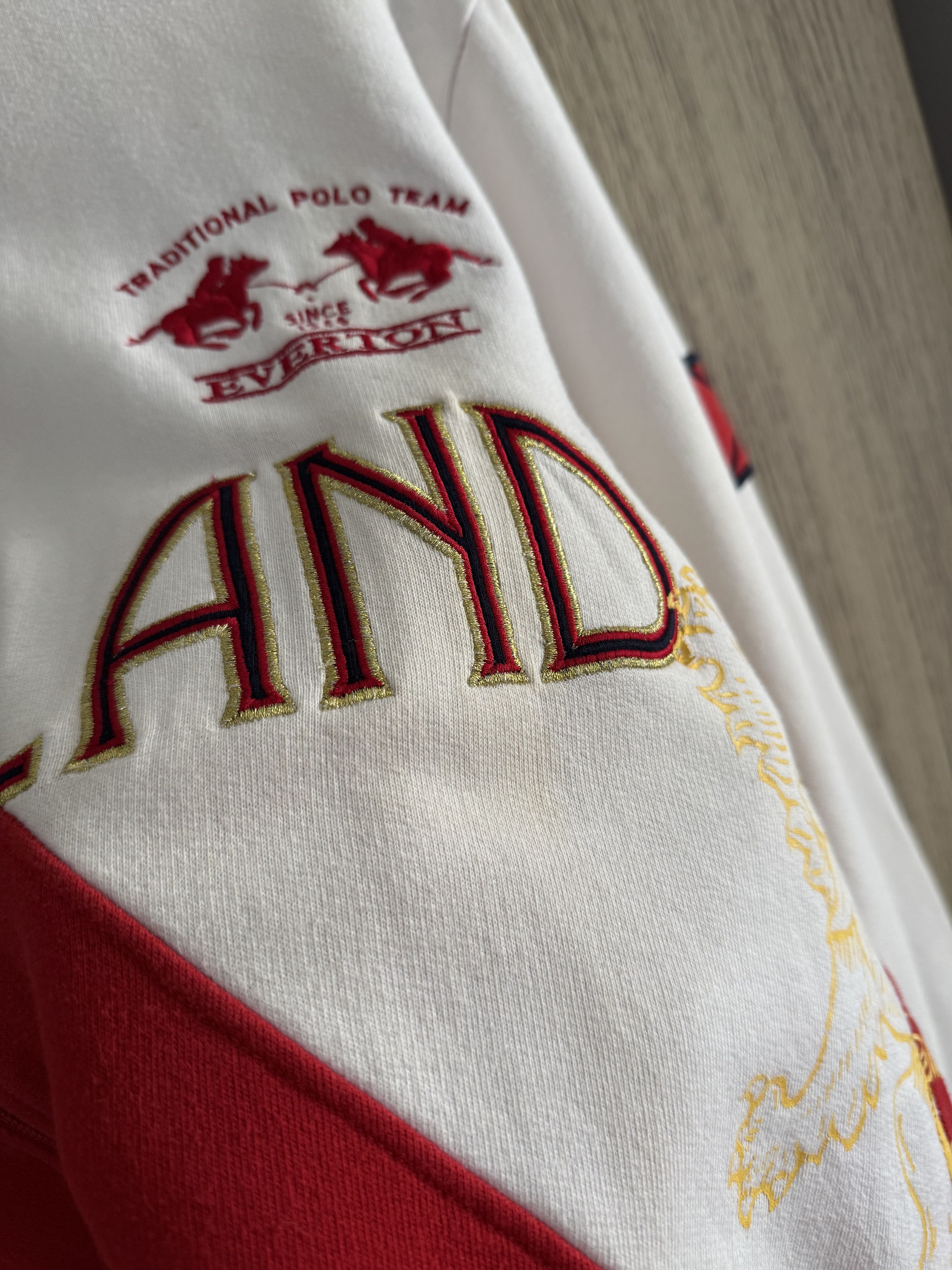 La Martina Vintage Scotland Everton Polo Team Zip Sweatshirt RRL style Size US M / EU 48-50 / 2 - 5 Thumbnail