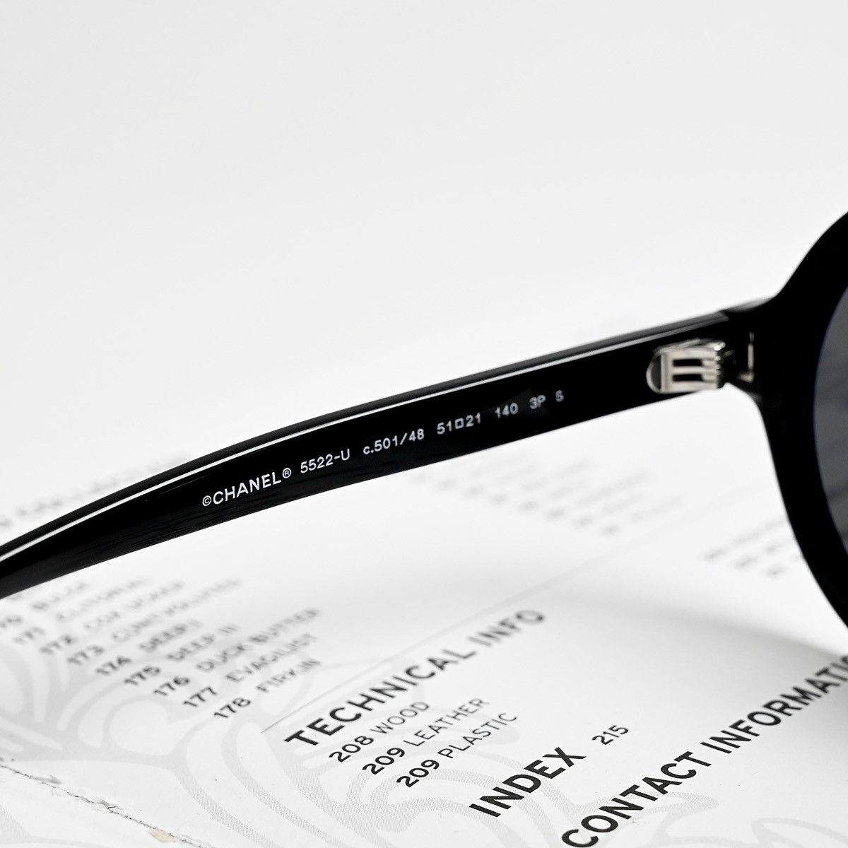 Chanel CHANEL 0CH5522U SUNGLASSES Size ONE SIZE - 5 Thumbnail