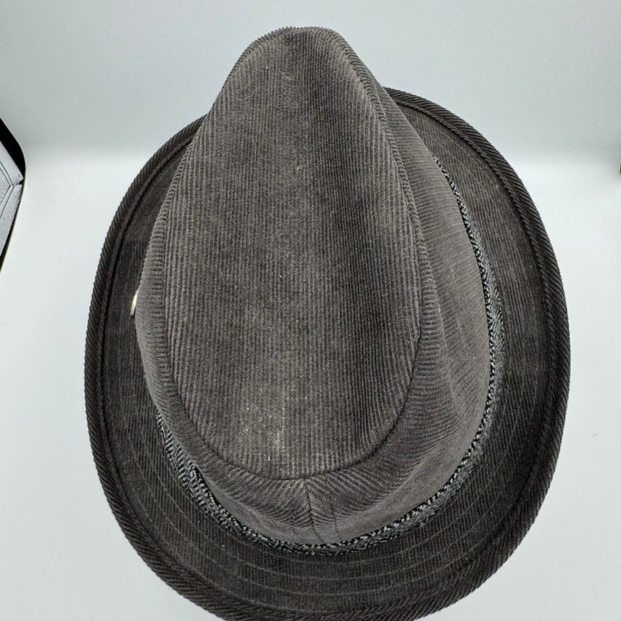 Paul Frank Paul Frank Brown Corduroy Fedora Hat Herringbone Band Size ONE SIZE - 6 Thumbnail