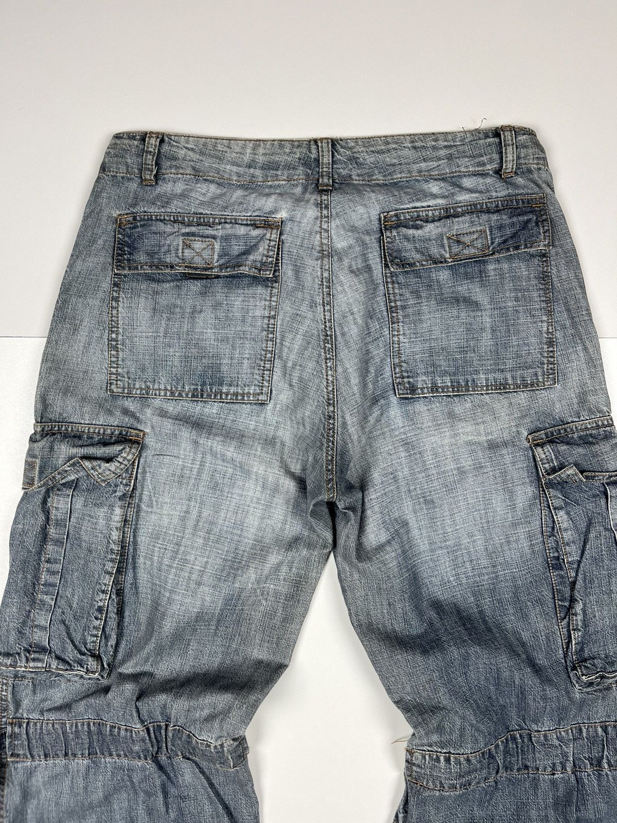 Japanese Brand Japanese Brand Vert De Rage Bondage Multipocket Cargo Denim Size US 30 / EU 46 - 6 Thumbnail
