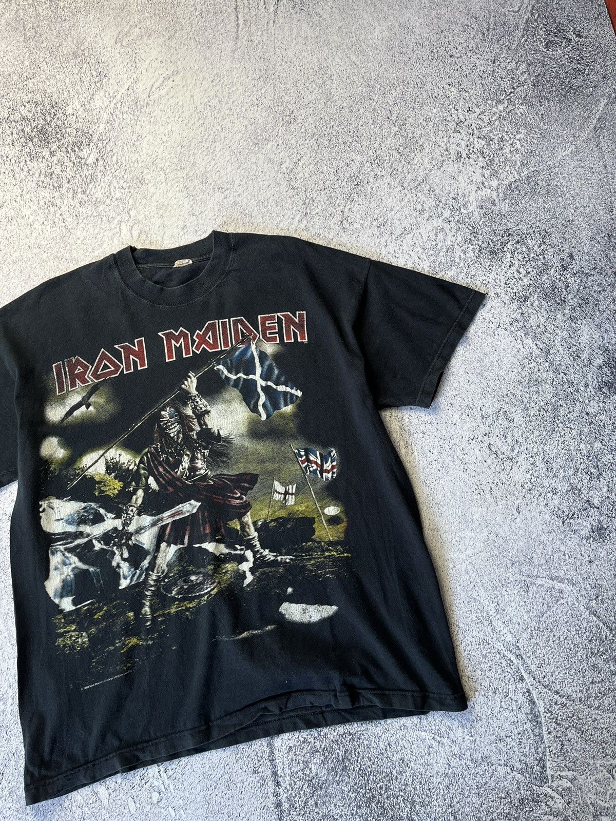 Band Tees Rare Iron Maiden Tee T Shirt 1998 Vintage Black Size US L / EU 52-54 / 3 - 5 Thumbnail