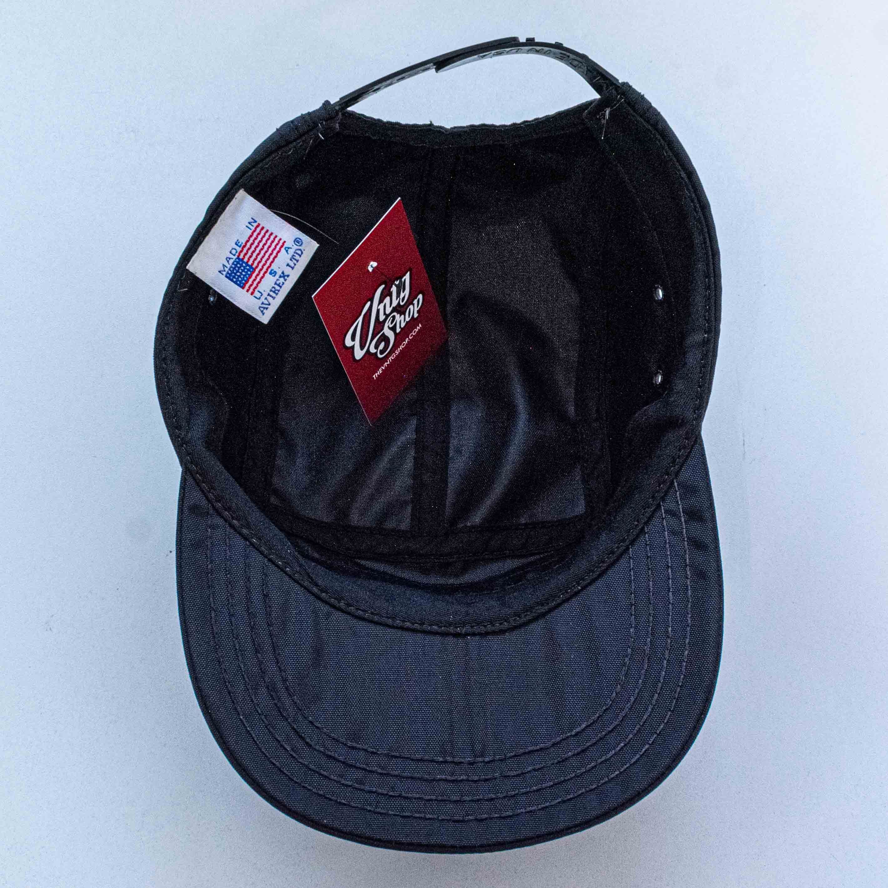 Avirex AVIREX 5 Panel Snapback Hat VTG 90s Hip Hop Streetwear Skate Size ONE SIZE - 8 Thumbnail