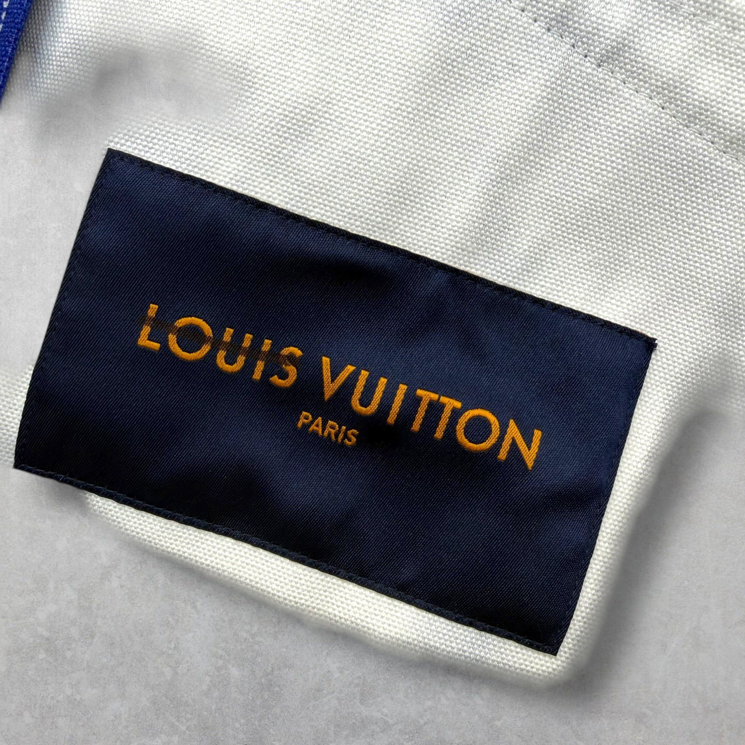 Louis Vuitton Louis Vuitton Bandana Leather Denim Blouson 54 (XL) Size US XL / EU 56 / 4 - 8 Thumbnail