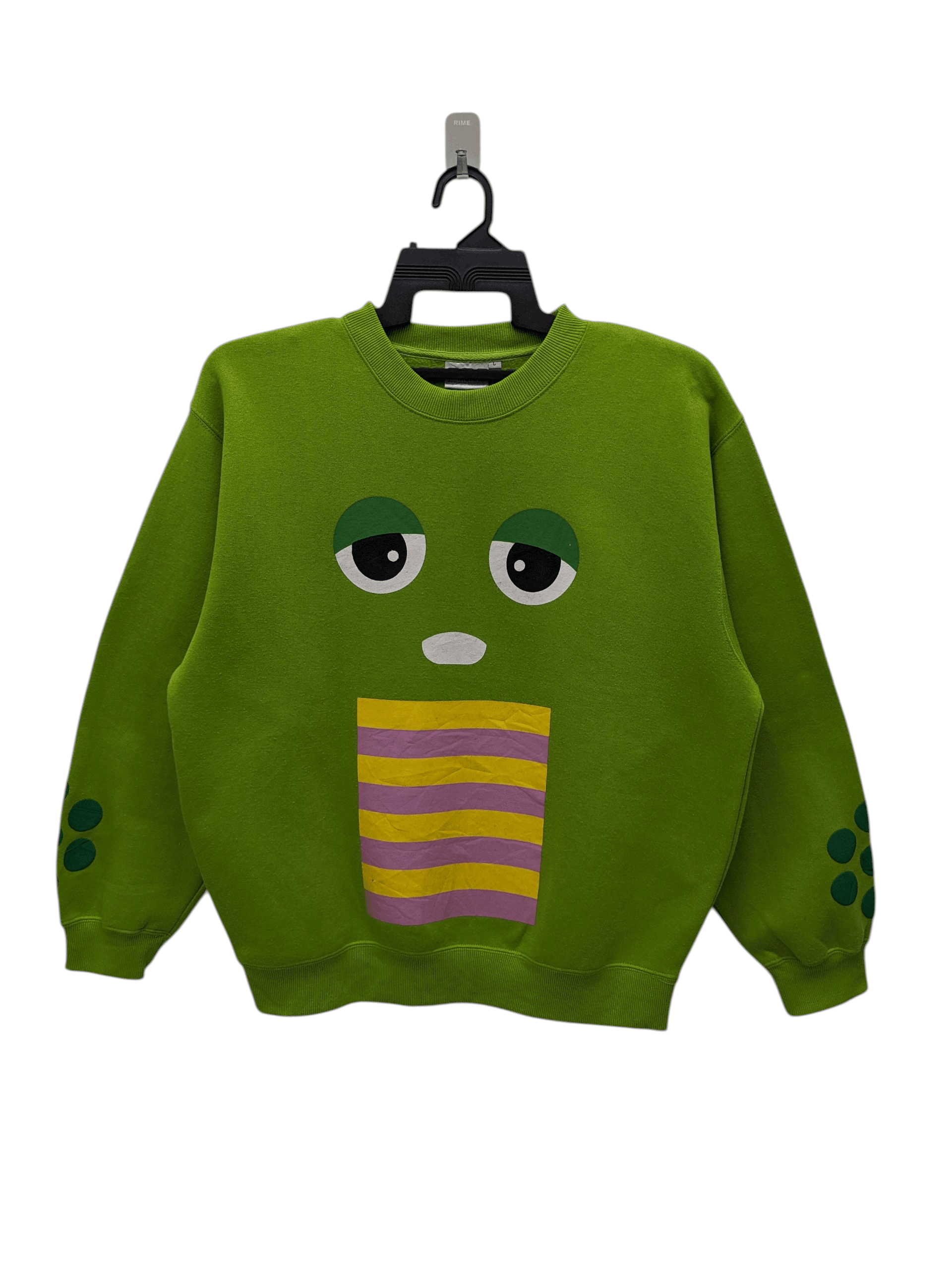 Japanese Brand Don Quijote x Gachapin × Mukku 2007 Character Sweatshirt Size US L / EU 52-54 / 3 - 1 Thumbnail
