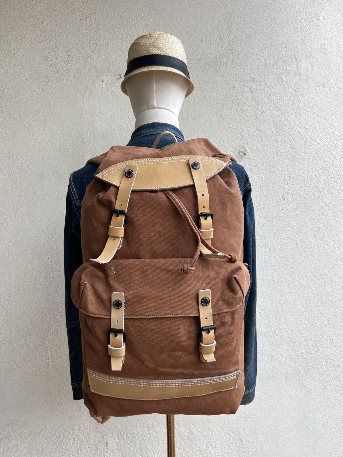 Porter Porter Yoshida Japan Duck Cotton Backpack Size ONE SIZE - 1 Thumbnail