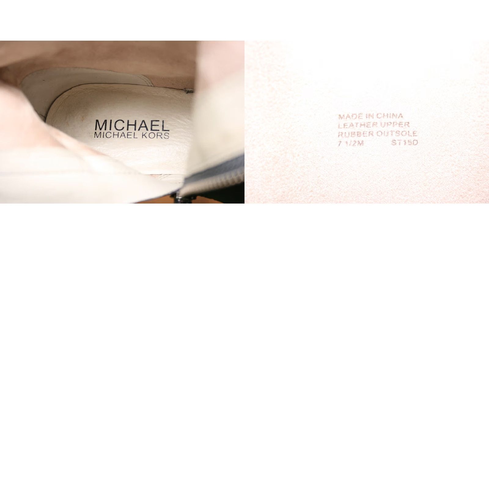 Michael Kors MICHAEL KORS Gray Leather & Suede Over-The-Knee Boots Sz. 7.5 M 20" Tall Riding Boot Womens Size US 8 / IT 38 - 9 Thumbnail