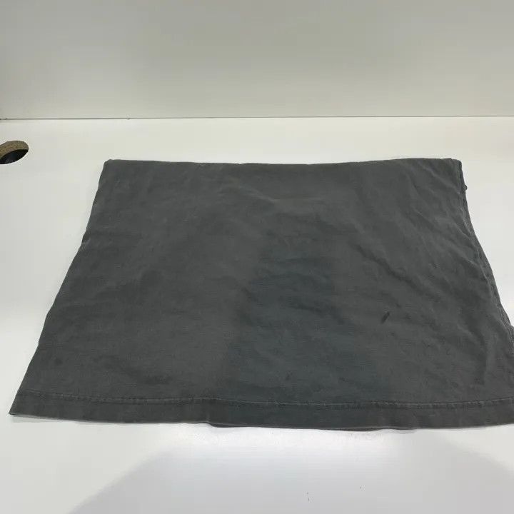 Other Balenciaga Gray Logo Print Short Sleeve T-Shirt 0079-2507 Size XS / US 0-2 / IT 36-38 - 9 Thumbnail