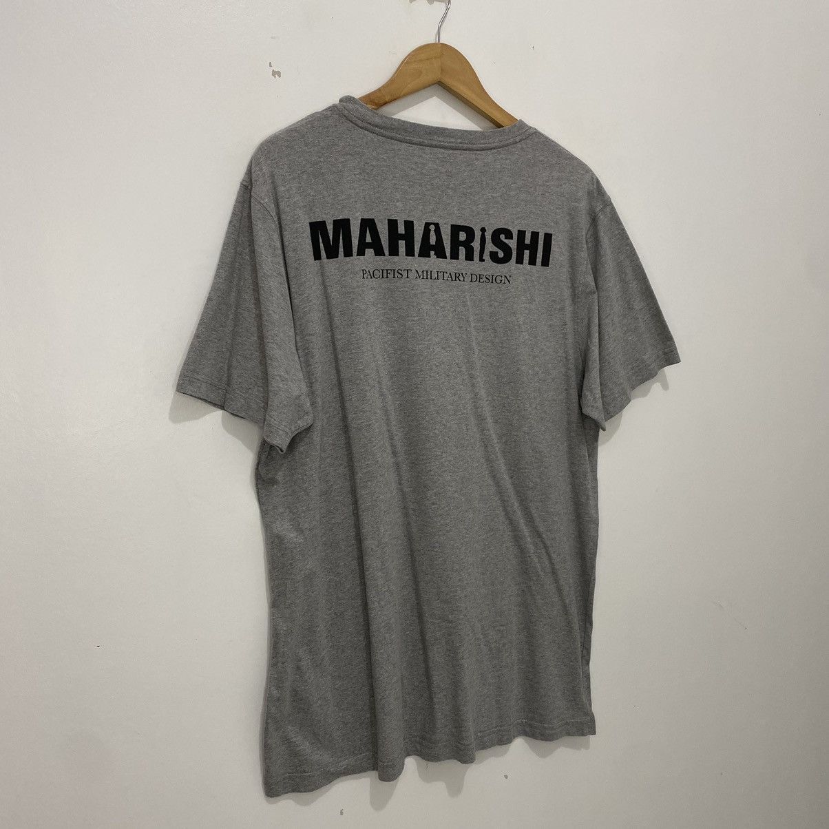 Maharishi Maharishi Pacifist Military Design Tee Size US L / EU 52-54 / 3 - 6 Thumbnail