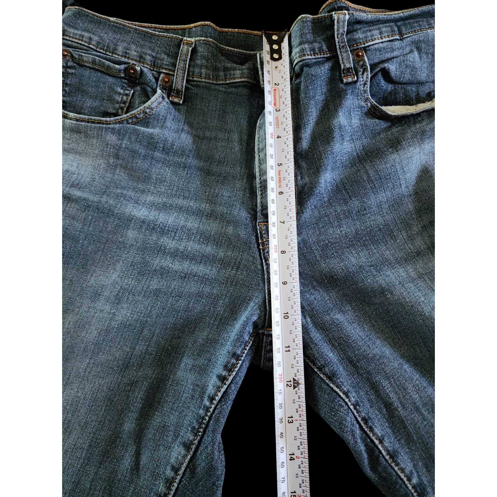Lucky Brand Lucky Brand men skinny blue jeans 36W 32L Size US 36 / EU 52 - 6 Thumbnail