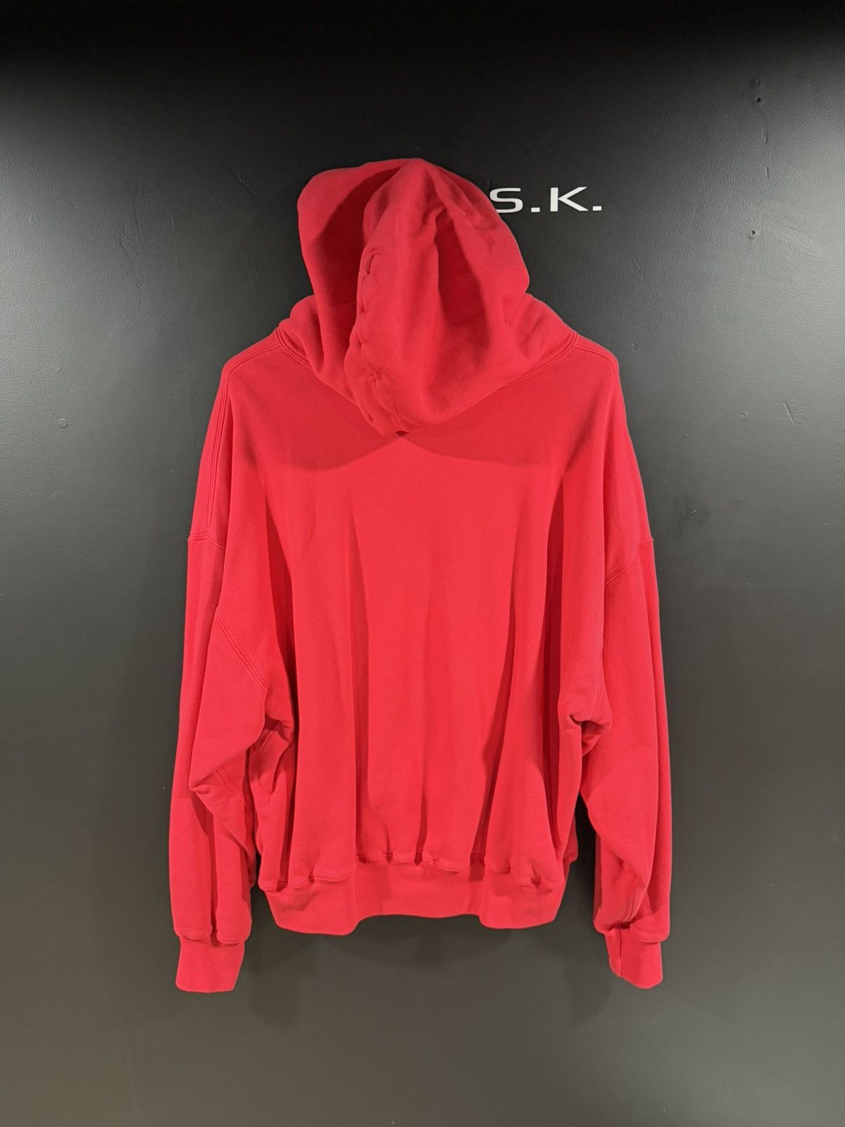 Gap × Yeezy Yeezy Gap Kanye West Red Double Layered Perfect Hoodie XXL Size US XXL / EU 58 / 5 - 5 Thumbnail