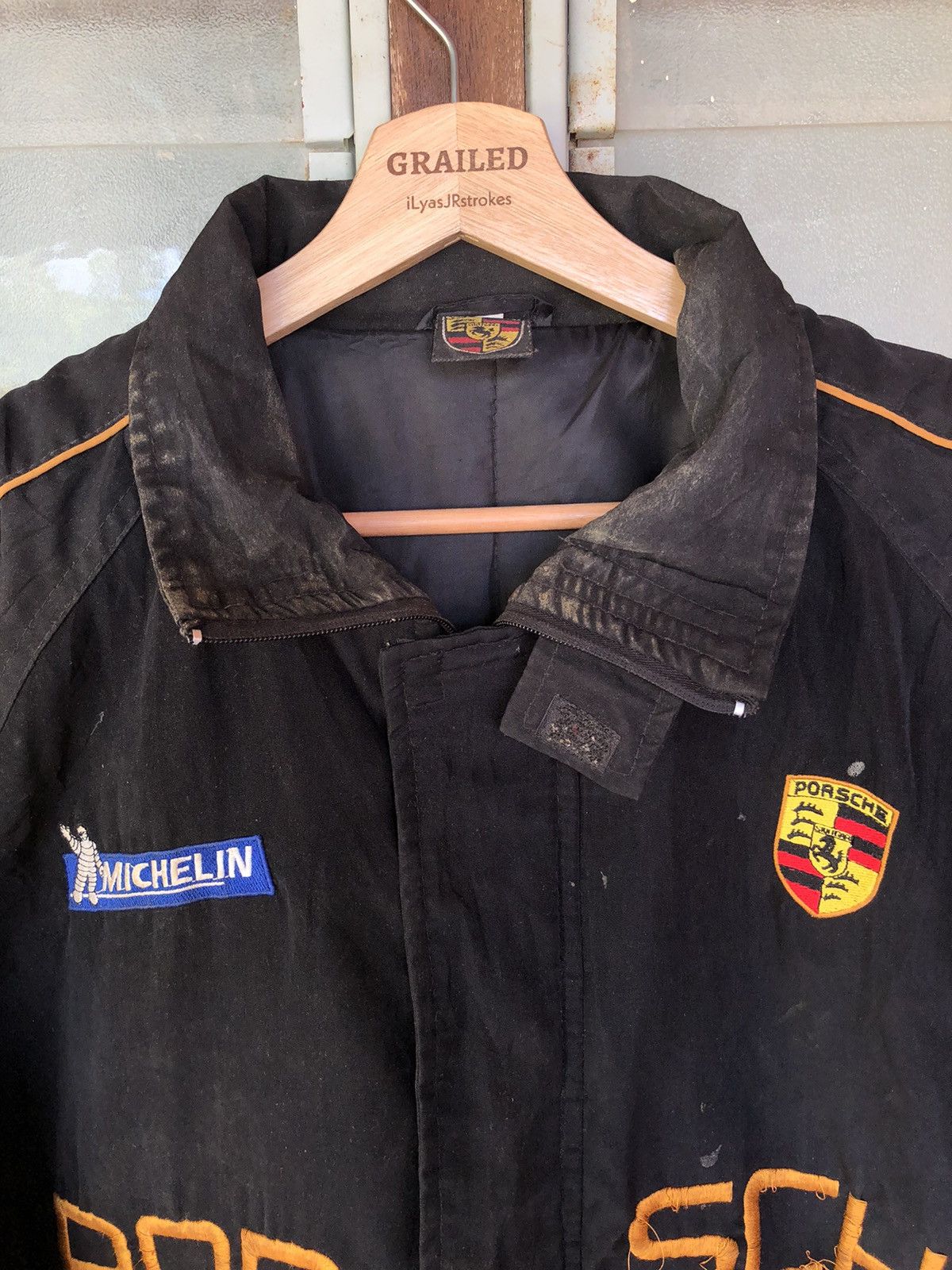 Porsche Design Vintage Porsche Sparco Michelin Jacket Size US L / EU 52-54 / 3 - 5 Thumbnail