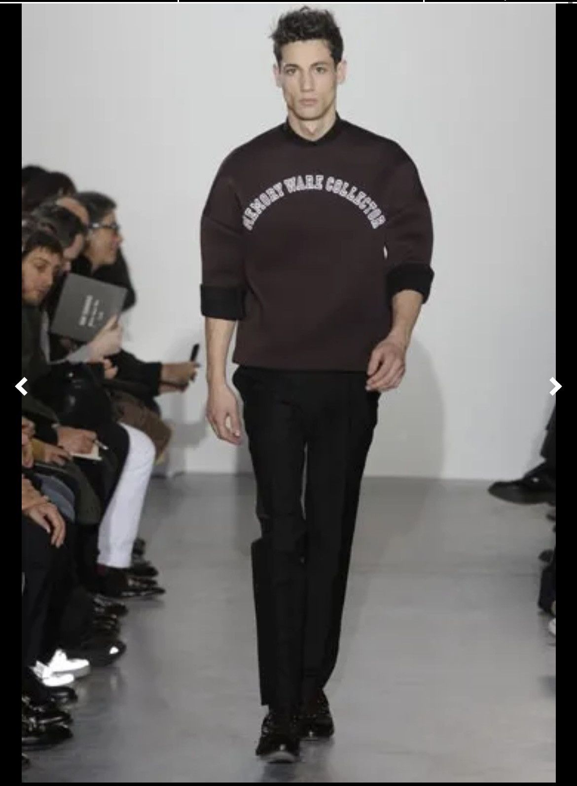 Raf Simons FW11 “Rise of the craftsman" Crombie 3D Cut Sweatshirt Size US L / EU 52-54 / 3 - 5 Thumbnail