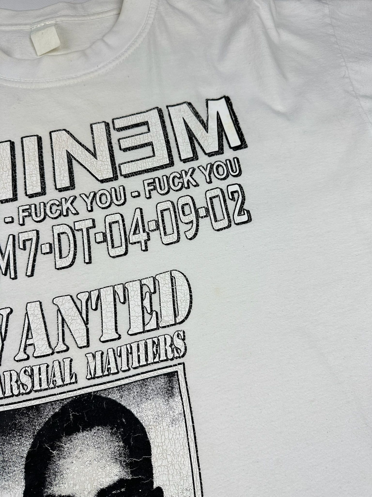 Eminem 00s Vintage The Eminem T-Shirt Size US XL / EU 56 / 4 - 5 Thumbnail