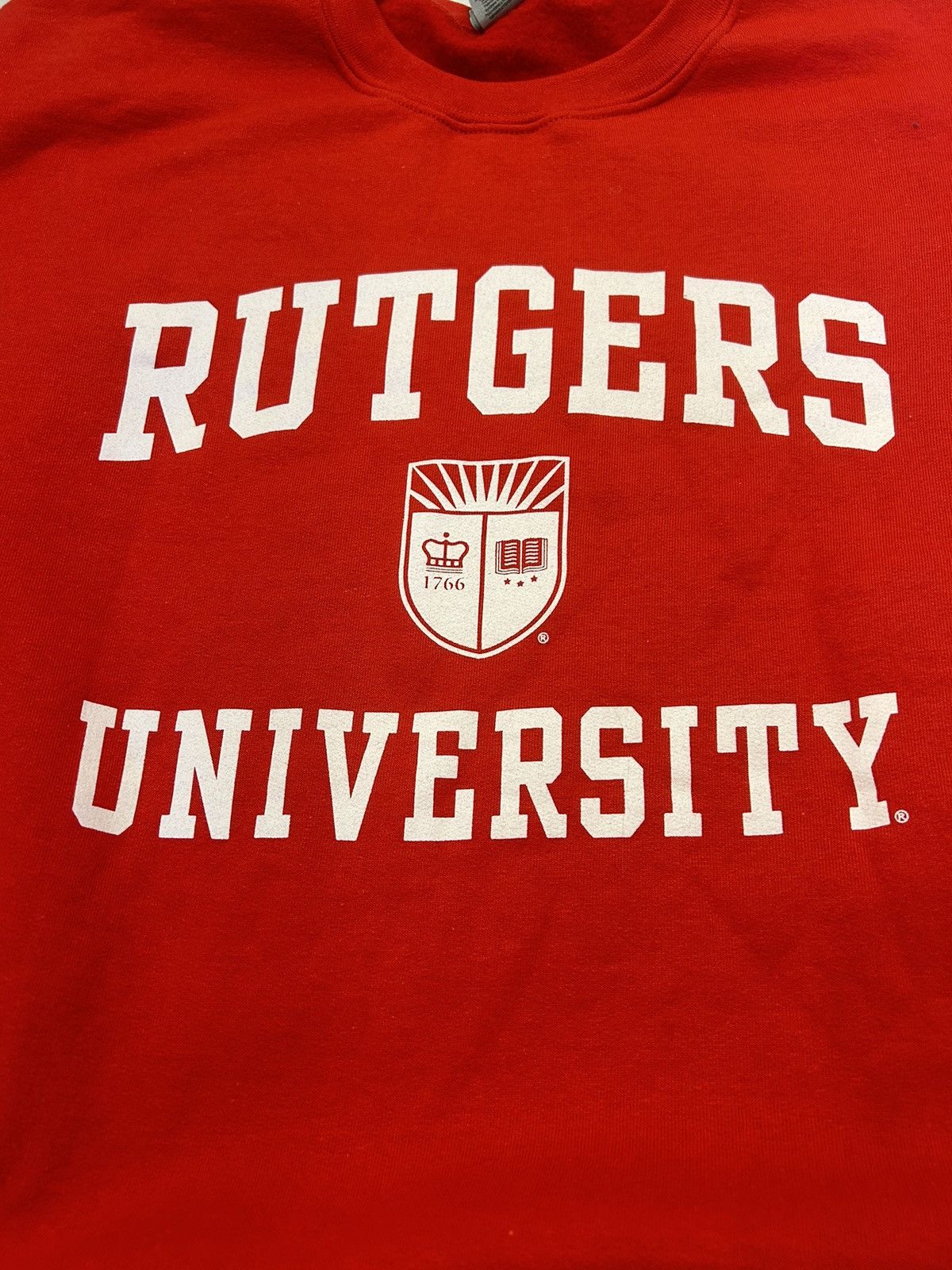 Vintage Vintage Red Crewneck Rutgers Ivysport l Size US XL / EU 56 / 4 - 2 Thumbnail