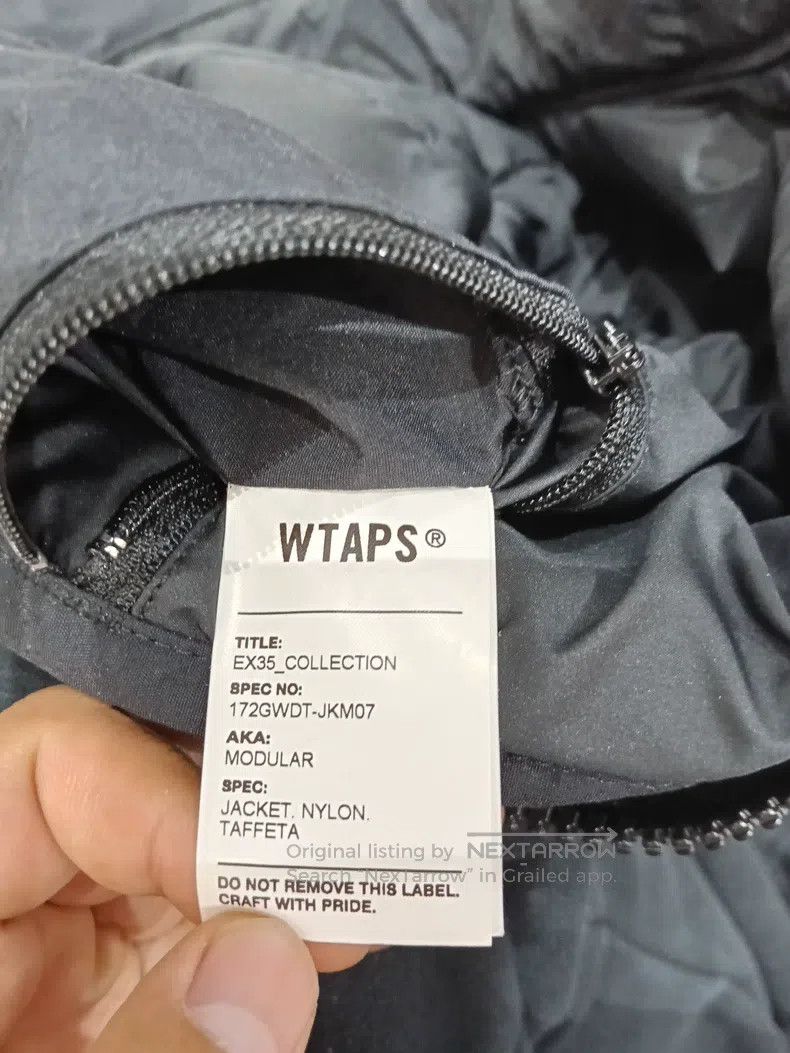 Wtaps Wtaps Black multi-pocket coat Size US M / EU 48-50 / 2 - 3 Thumbnail