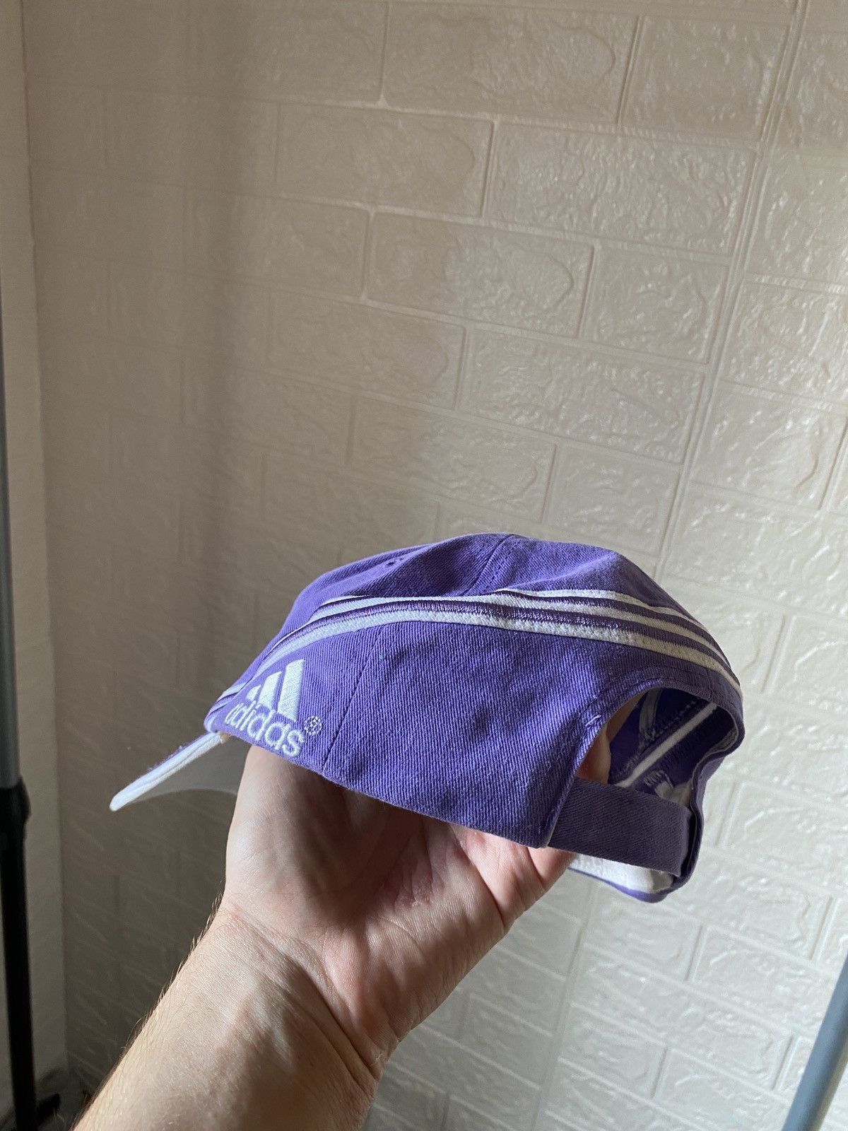 Vintage Vintage Adidas Milka Martin Schmitt Rare Racing Cap DSV Size ONE SIZE - 4 Thumbnail