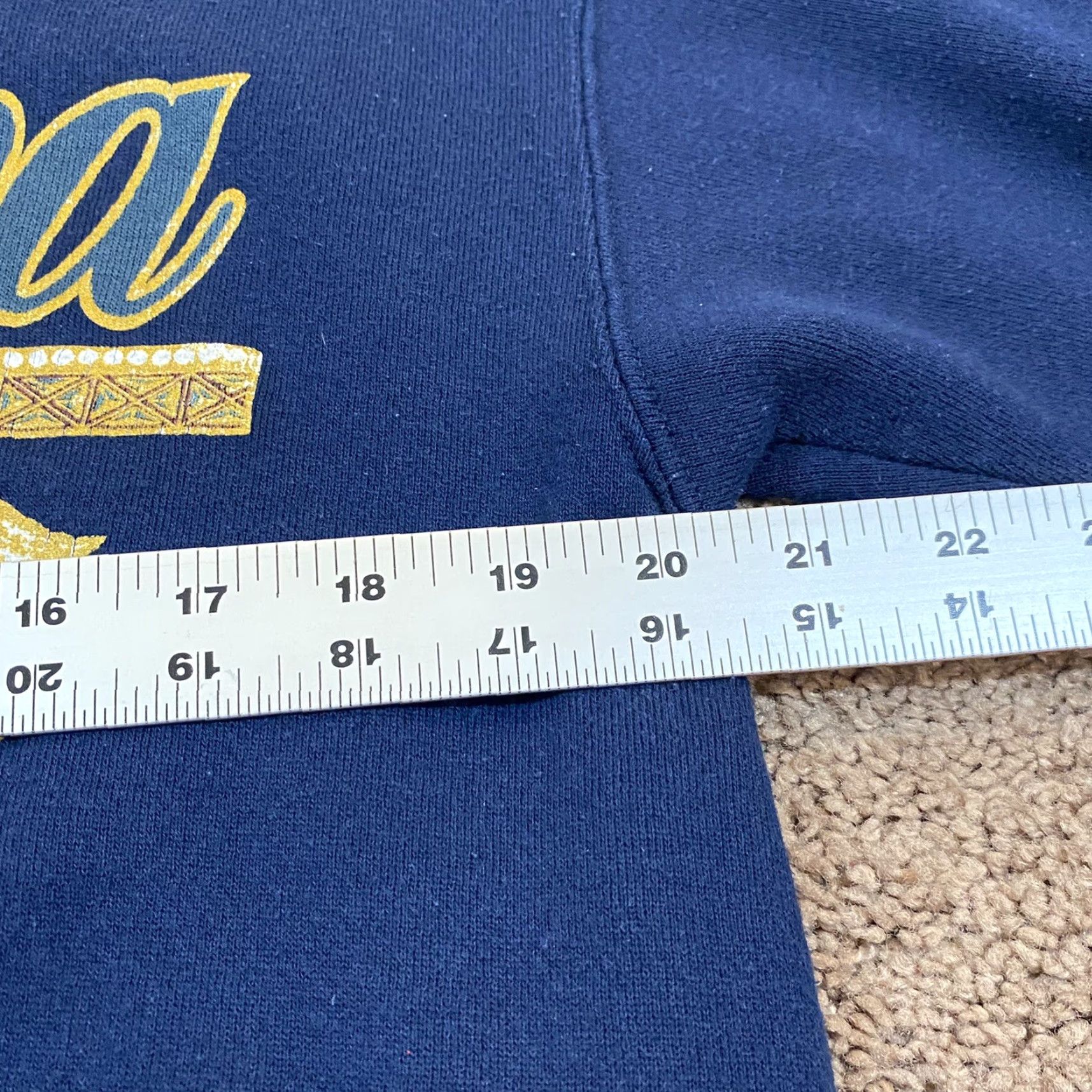 Vintage VINTAGE Villanova Sweatshirt Womens M Blue Crewneck Crable Sportswear 90s Pullover Size M / US 6-8 / IT 42-44 - 5 Thumbnail