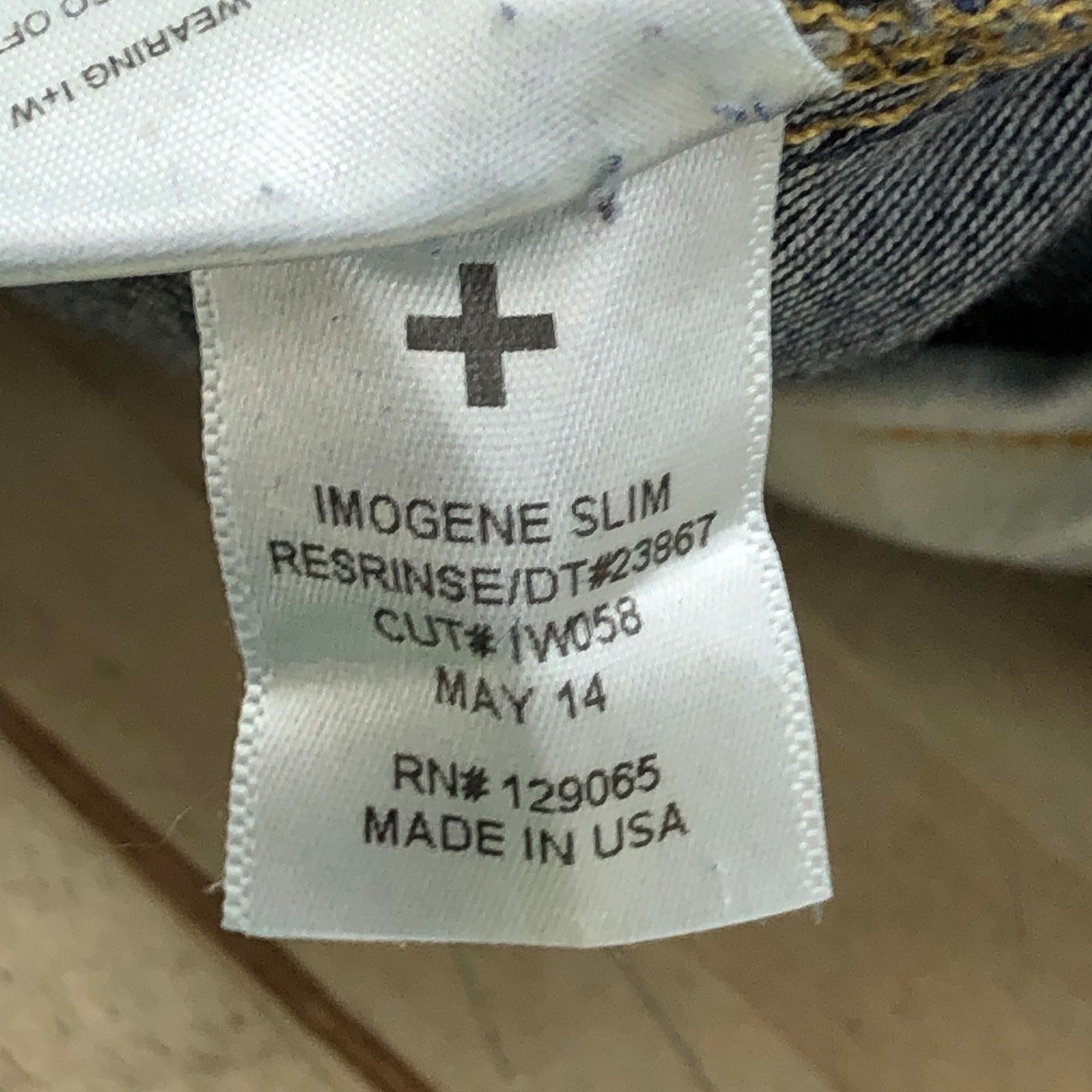 Imogene + Willie Imogene + Willie Size 28R Jeans Imogene Slim Handmade USA Size 32" / US 10 / IT 46 - 13 Thumbnail