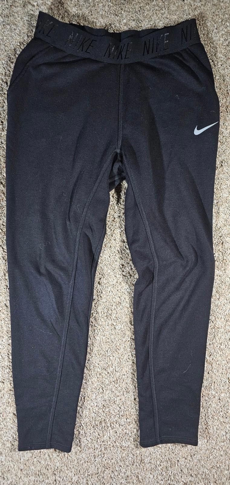 Nike Nike Dri-fit Small Black Compression Pants Size US 30 / EU 46 - 1 Thumbnail