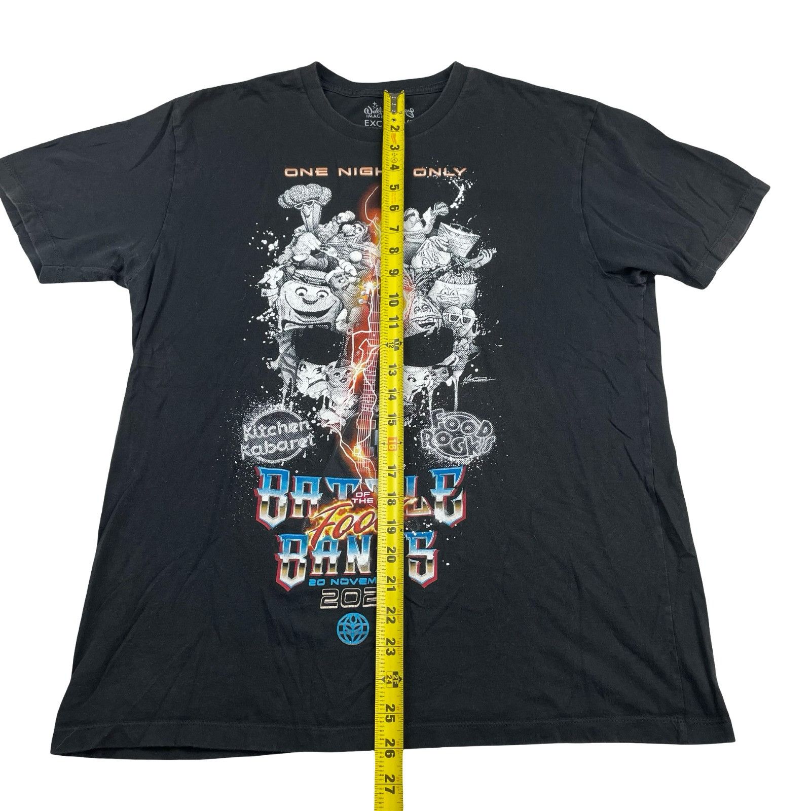 Disney 2021 Disney Imagineering Epcot Battle Of The Food Bands T-Sh Size US M / EU 48-50 / 2 - 4 Thumbnail