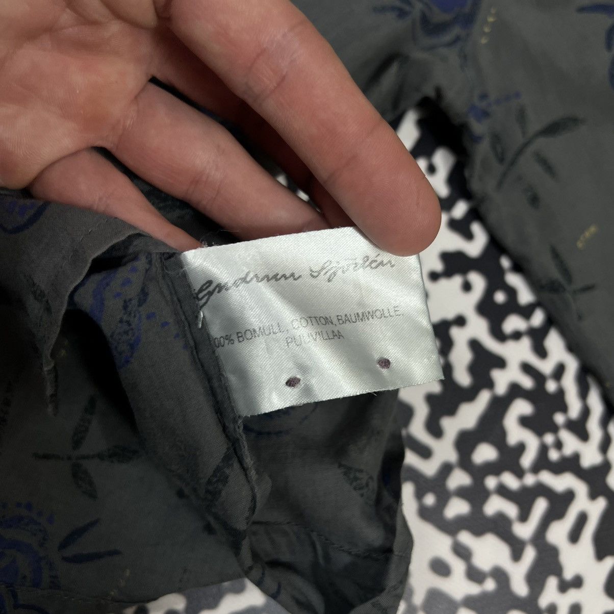 Gudrun Sjoden Gudrun Sjoden Floral Monogram Retro Shirt Casual Style Size M / US 6-8 / IT 42-44 - 13 Thumbnail