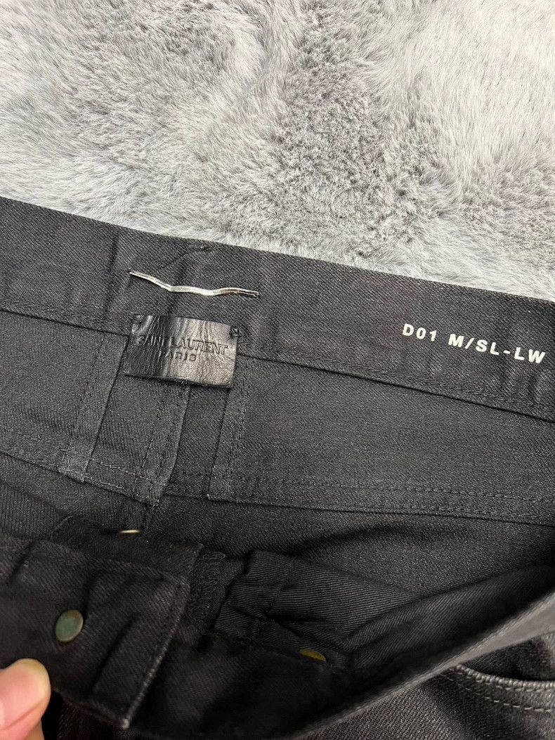Saint Laurent Paris Saint Laurent Paris Black basic jeans Size US 32 / EU 48 - 3 Thumbnail