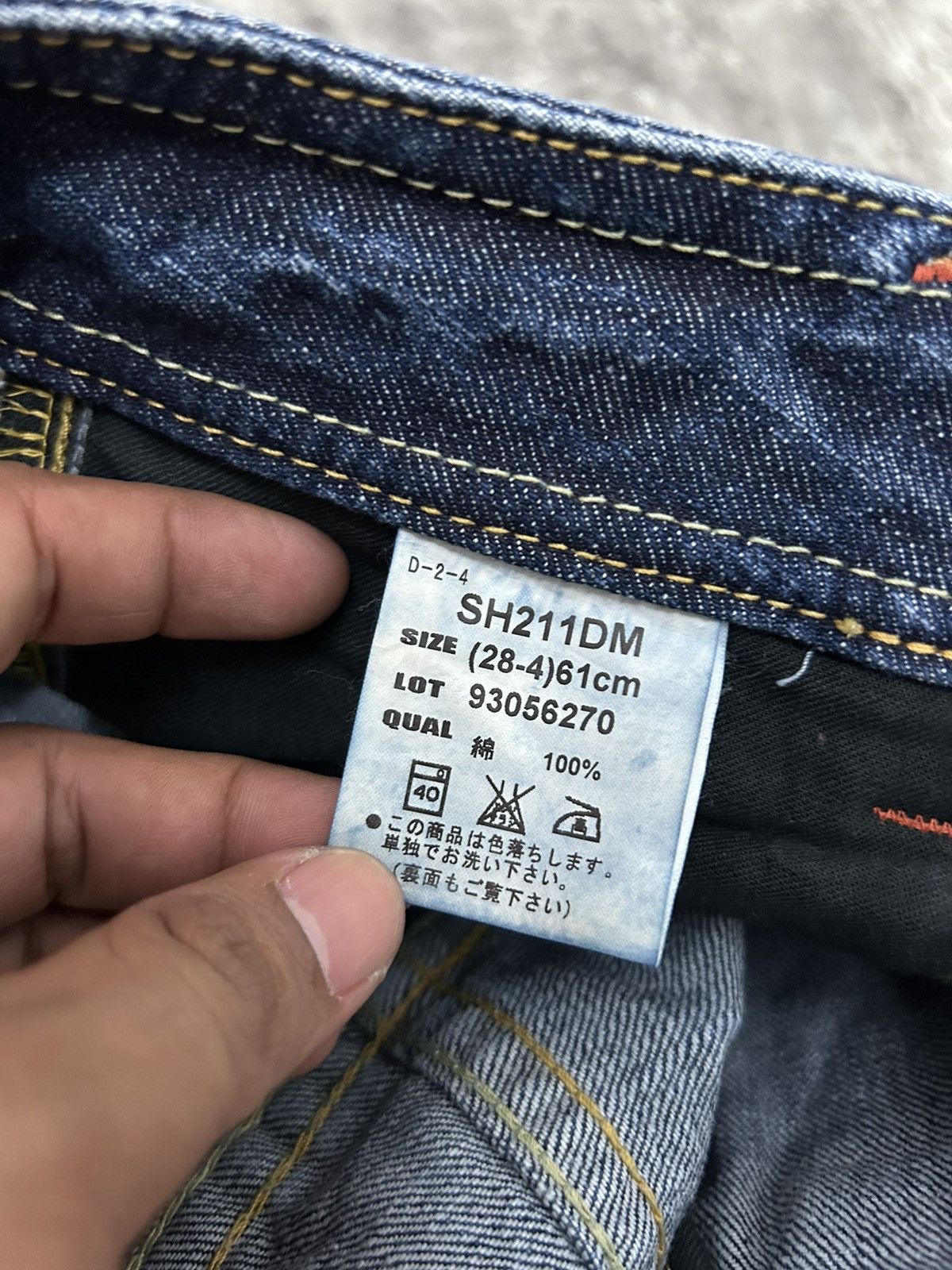 If Six Was Nine × Japanese Brand × Le Grande Bleu (L.G.B.) Happy Face Bobson japan Flare jeans Size US 30 / EU 46 - 9 Thumbnail