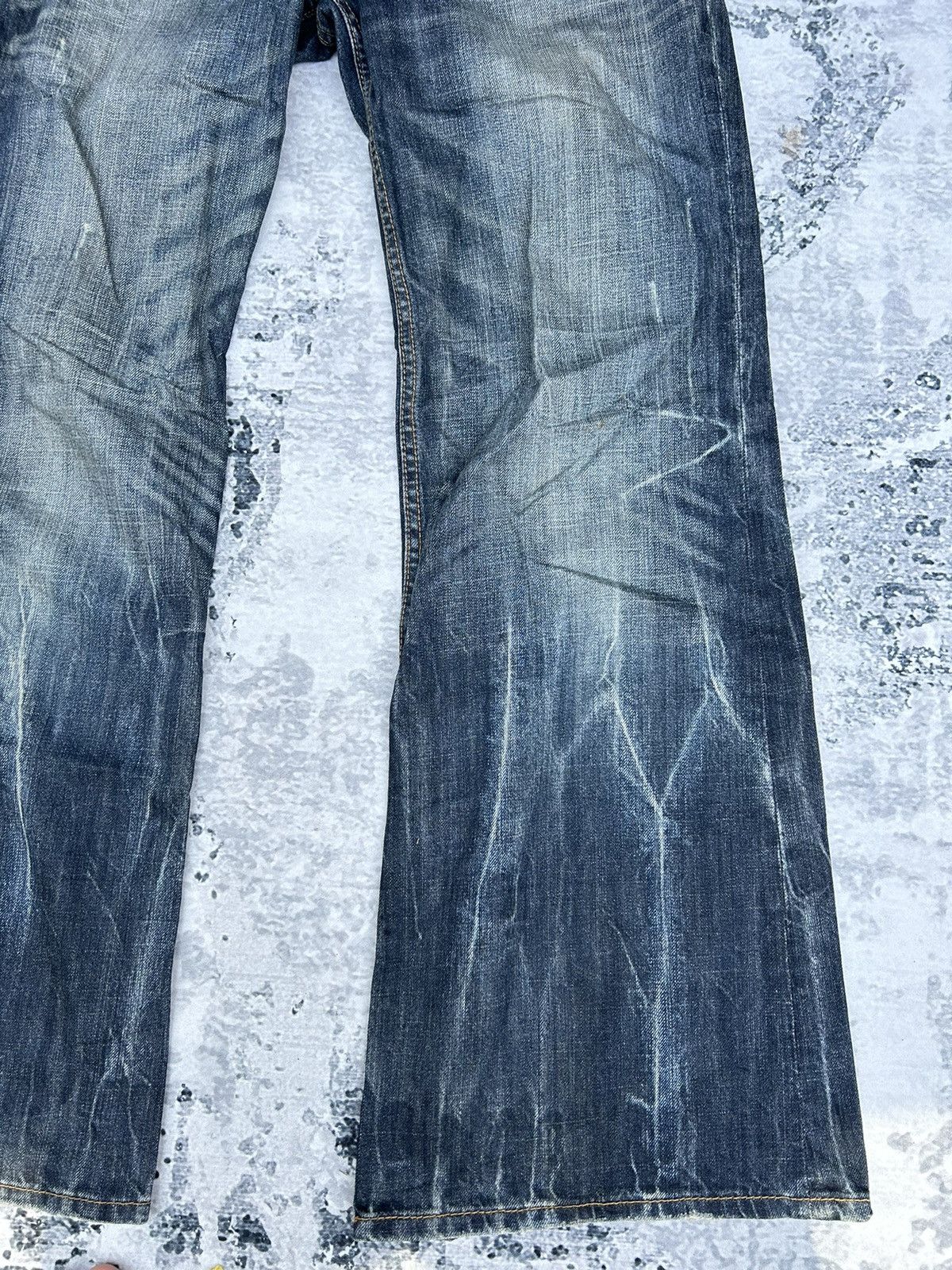 If Six Was Nine Super Flared Japan Brand Jeans Size US 32 / EU 48 - 6 Thumbnail