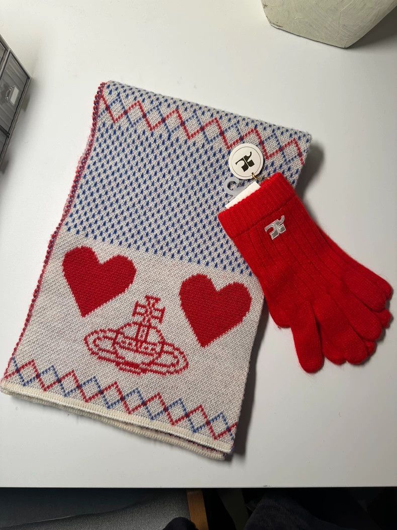 Vivienne Westwood Vivienne Westwood Knitted scarf Size ONE SIZE - 1 Thumbnail