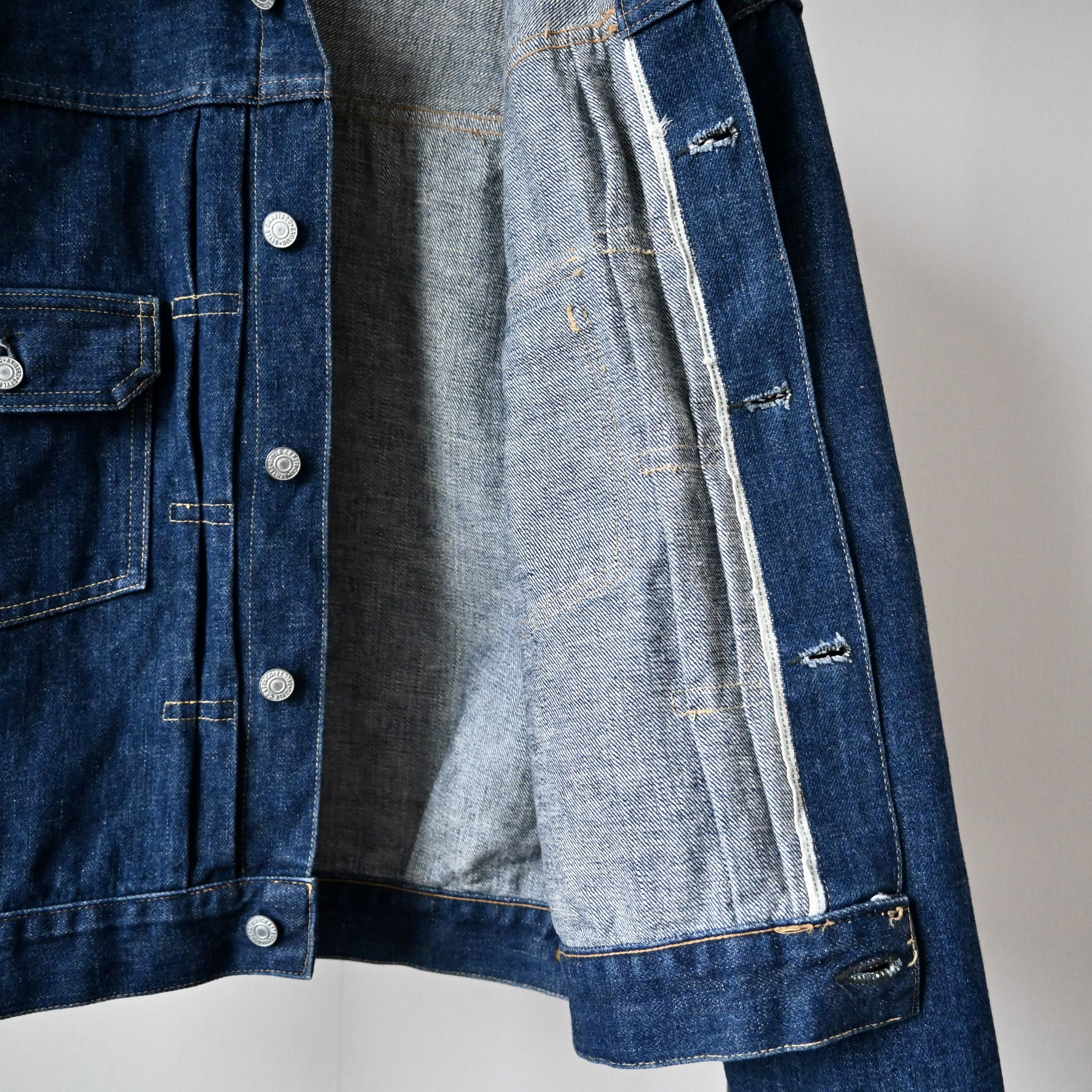 Japanese Brand VTG 1990s anonymous store brand type II trucker jacket Size US S / EU 44-46 / 1 - 9 Thumbnail