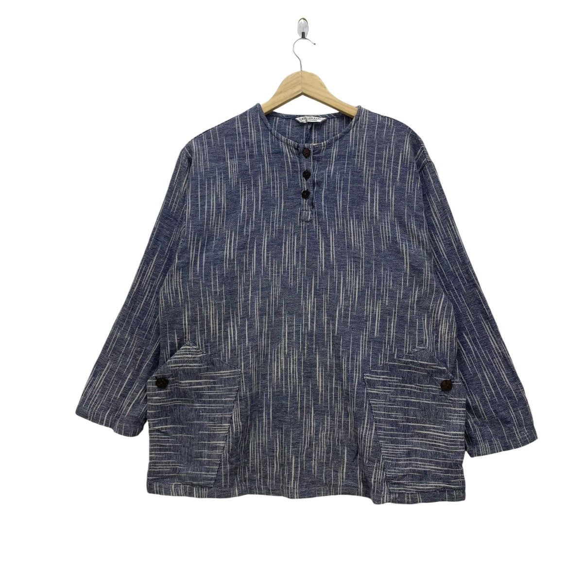 Issey Miyake × Japanese Brand Japanese Brand Dual Pocket Pull Over Jacket Style kapital Size M / US 6-8 / IT 42-44 - 1 Thumbnail