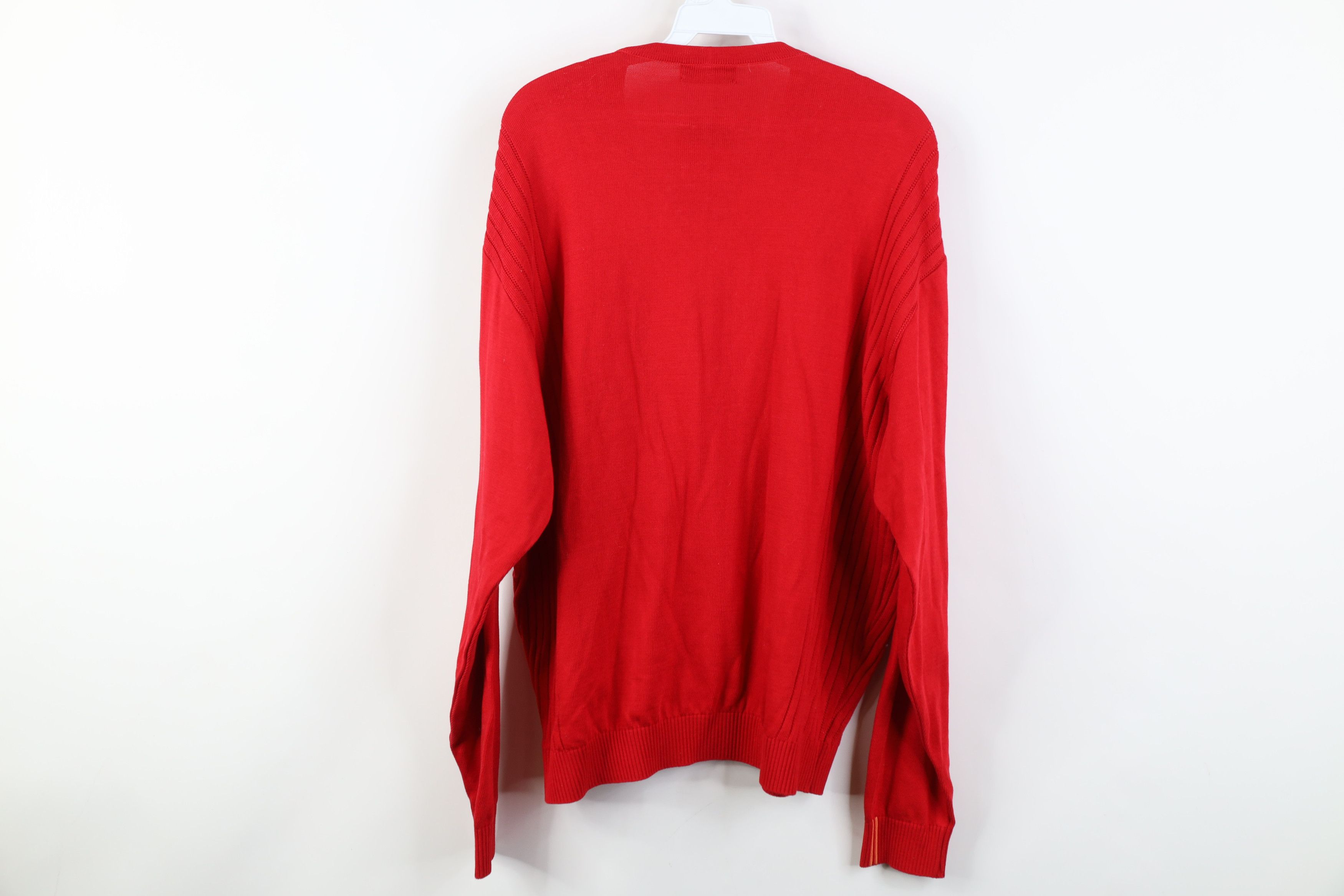 St. Croix Deadstock Vintage St Croix Ribbed Knit V-Neck Sweater USA Size US XL / EU 56 / 4 - 13 Thumbnail