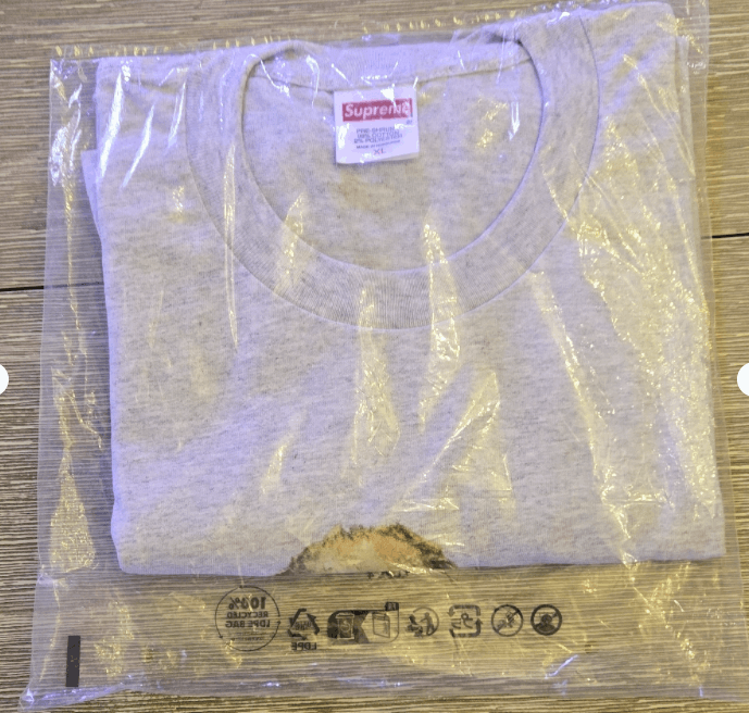 Supreme Supreme Dust Tee Ash Grey XL FW25 BNSEALED SiZE XL Size US XL / EU 56 / 4 - 4 Thumbnail