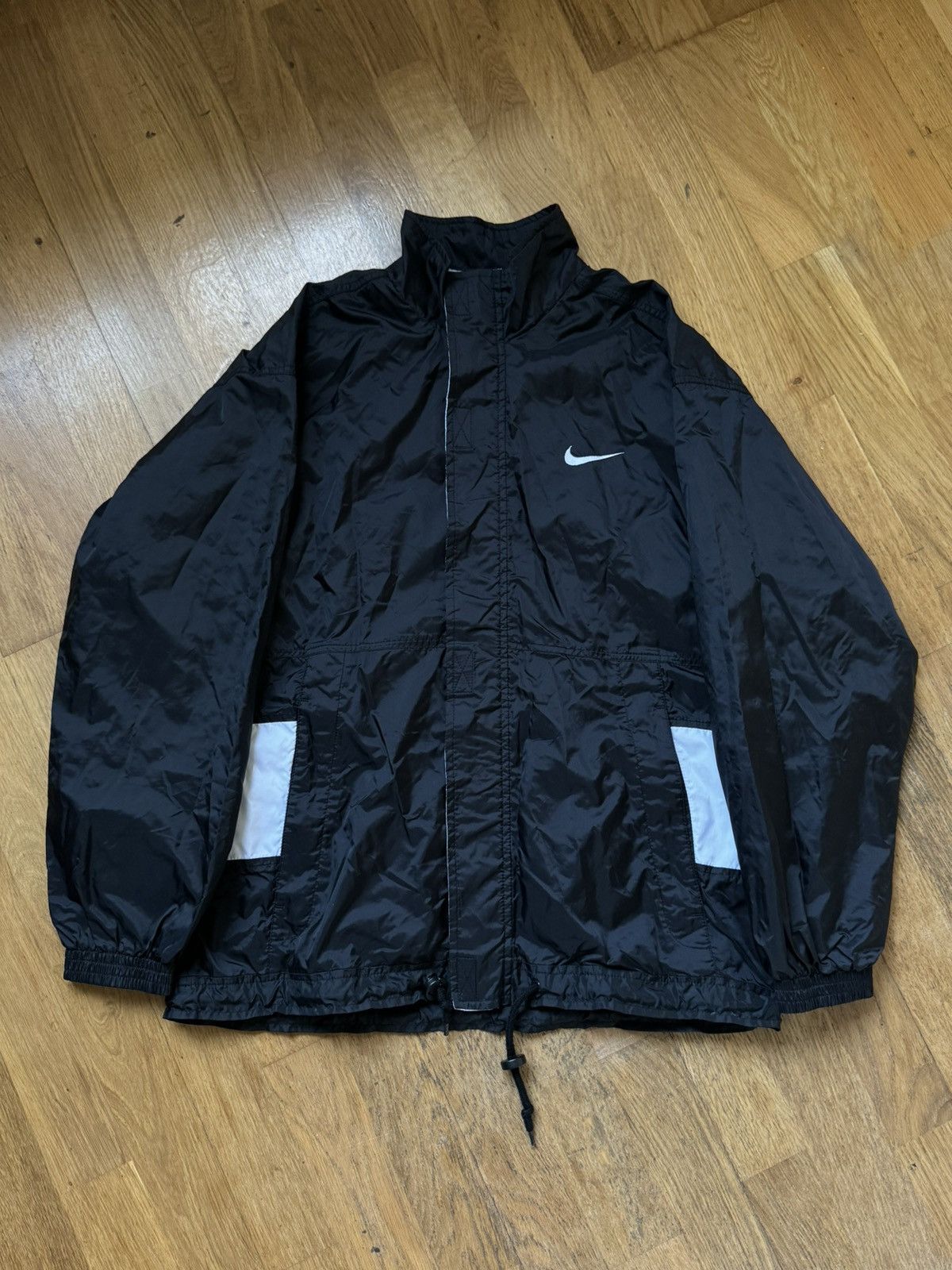 Nike × Vintage Vintage Jacket Nike 90s big logo Size US M / EU 48-50 / 2 - 2 Thumbnail