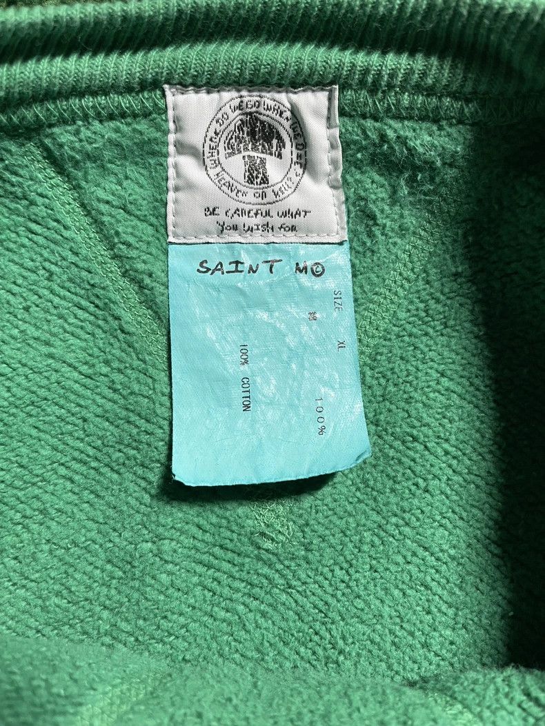 Saint Michael Saint Michael Round neck green hoodie Size US XL / EU 56 / 4 - 7 Thumbnail