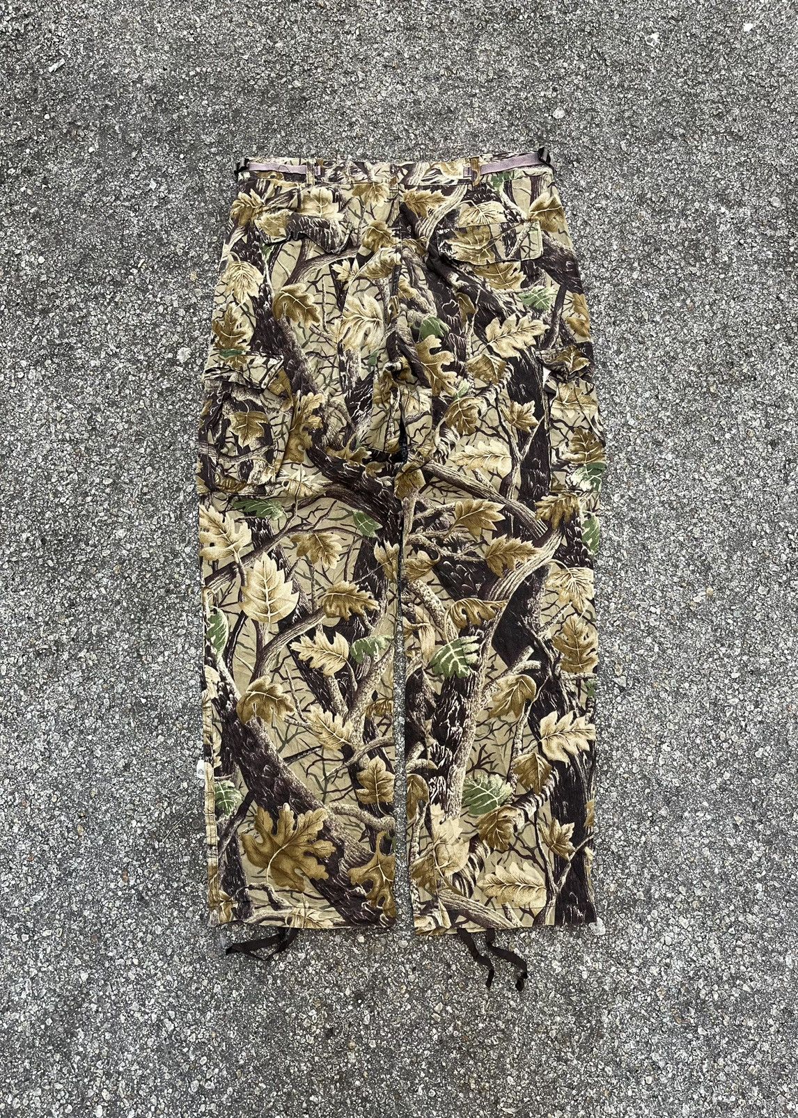 Vintage Double Knee Realtree Camo Heavy Cargo Pants Size 32-36 Size US 34 / EU 50 - 8 Thumbnail