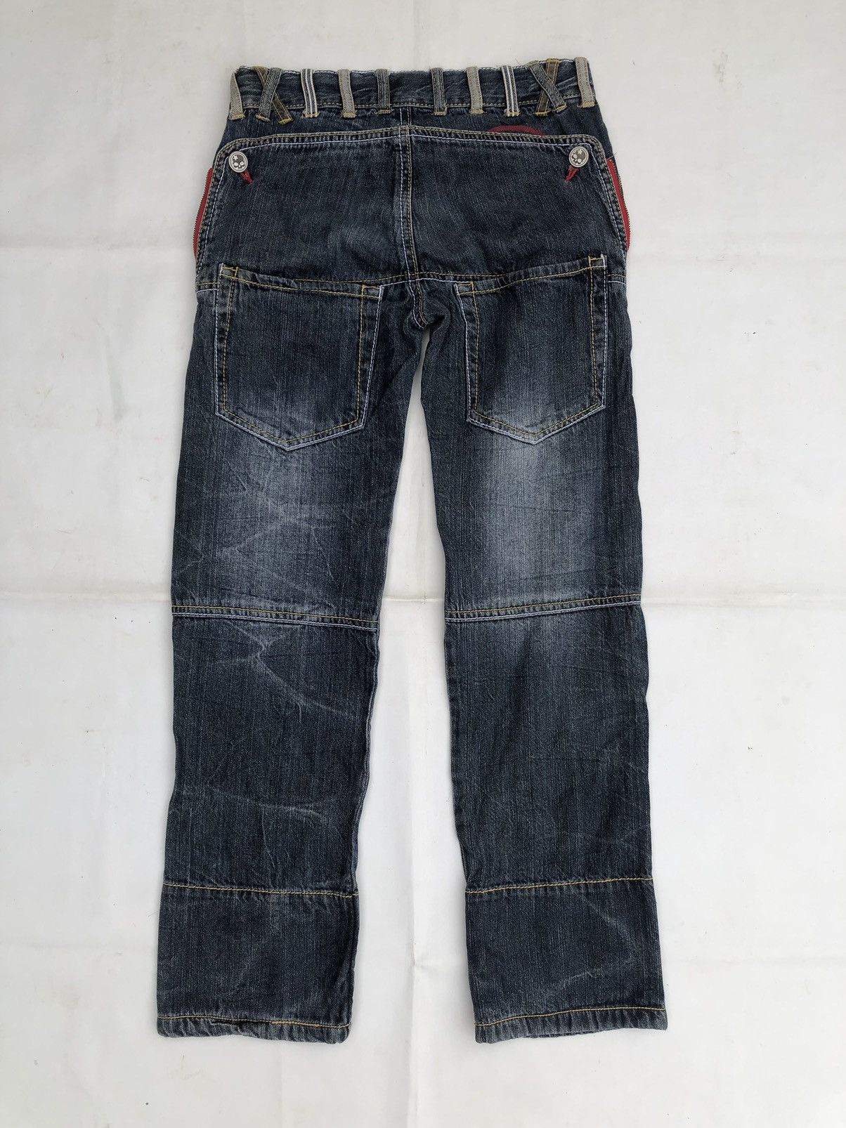 Hysteric Glamour Japanese Ba-tsu Studio Distressed Denim Jeans Size US 29 - 3 Thumbnail