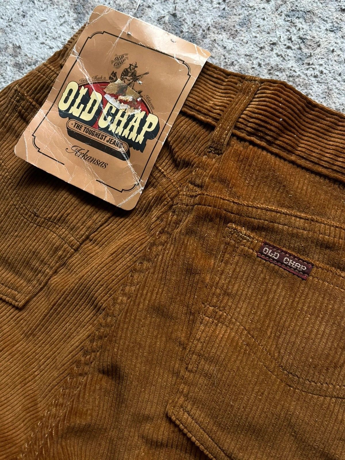 Other Old Chap Sz W 27 L 34 Corduroy Deadstock 70s Women's Jeans Size 27" / US 4 / IT 40 - 7 Thumbnail