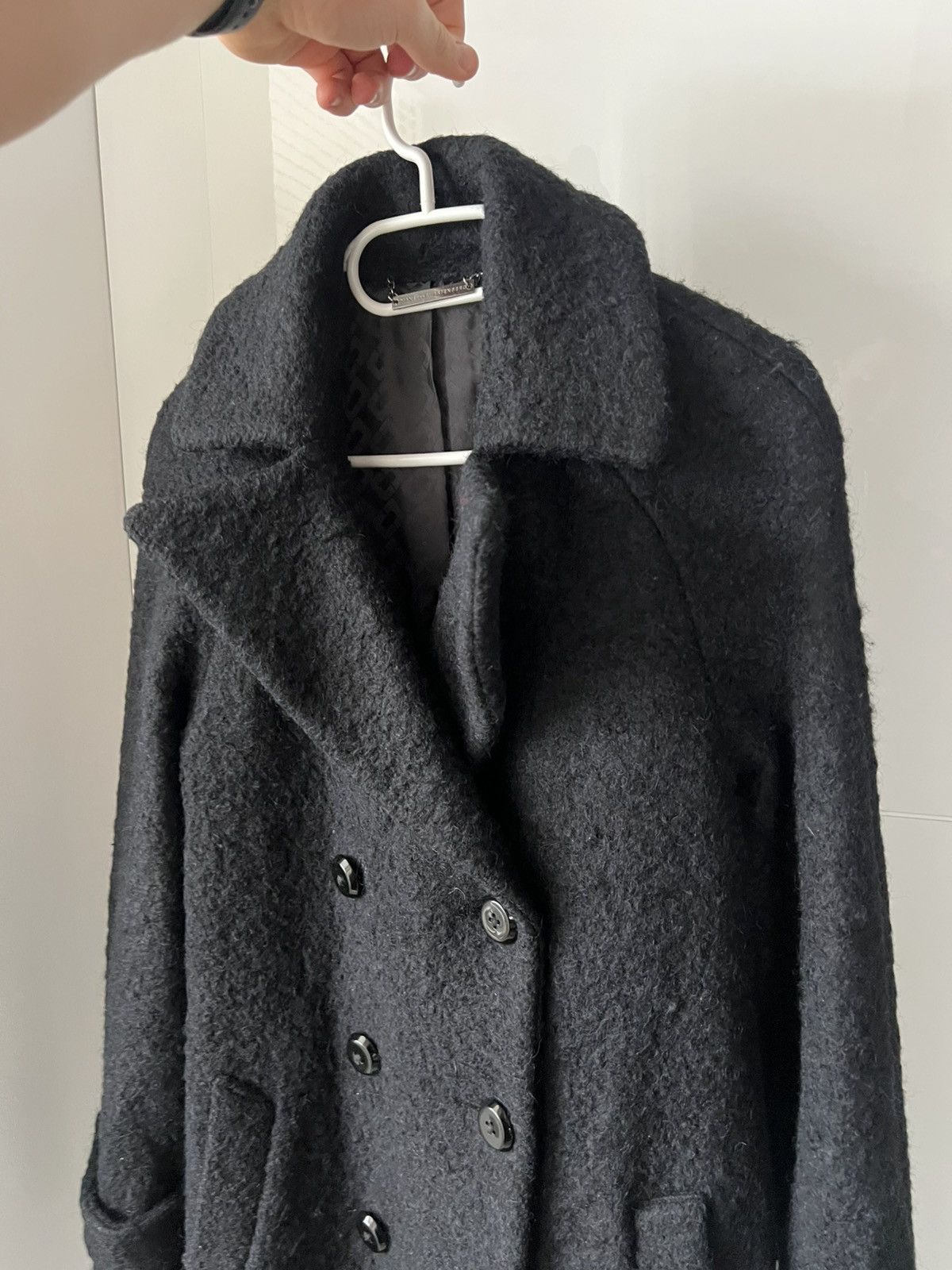 Diane von Furstenberg Diane Von Furstenberg Alpaka Wool Luxury Premium Coat Size XS / US 0-2 / IT 36-38 - 2 Thumbnail