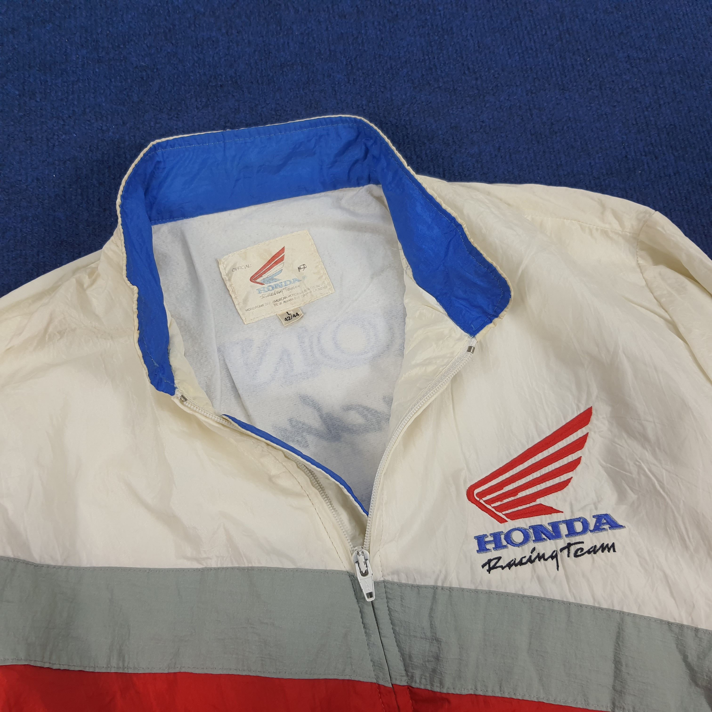 Honda × Vintage Vintage Official HONDA Racing Team 90s Jacket Size US L / EU 52-54 / 3 - 5 Thumbnail