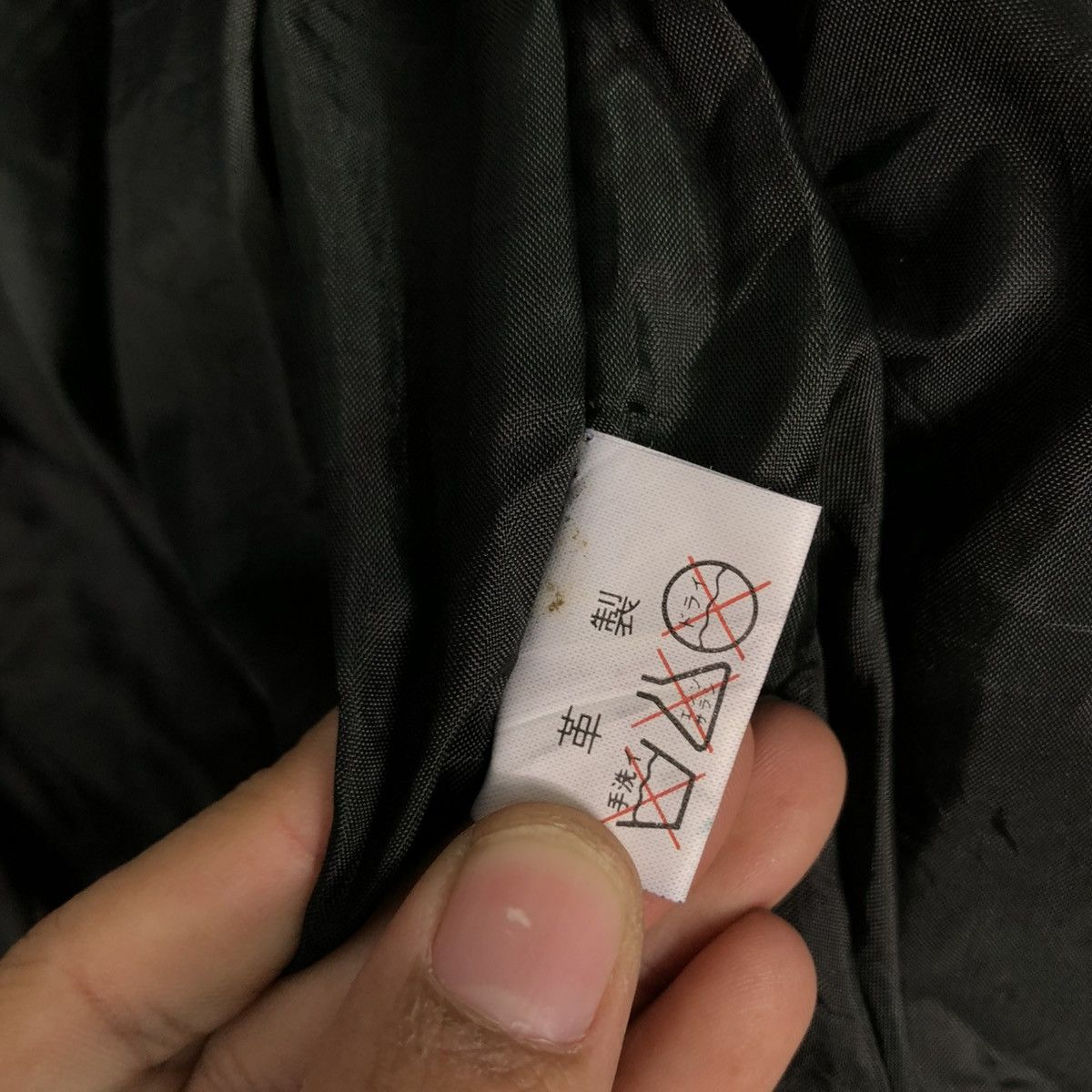 Vintage 🔥VINTAGE BOMBER LEATHER JACKET MARZENO BIG LOGO ISSEY MIYAKE Size US M / EU 48-50 / 2 - 24 Thumbnail