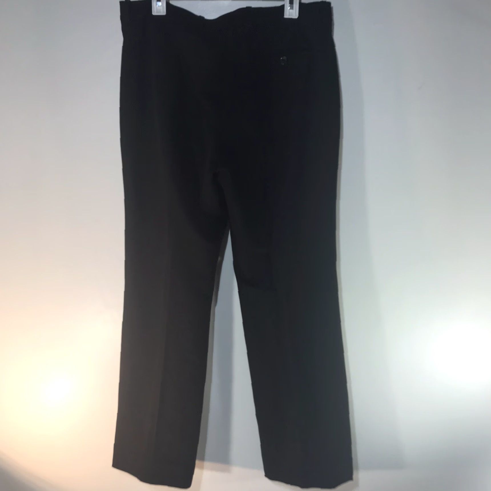 Tommy Hilfiger Tommy Hilfiger Black Wide Leg Dress Pants Women Size 12P Vietnam Size 34" / US 12 / IT 48 - 4 Thumbnail