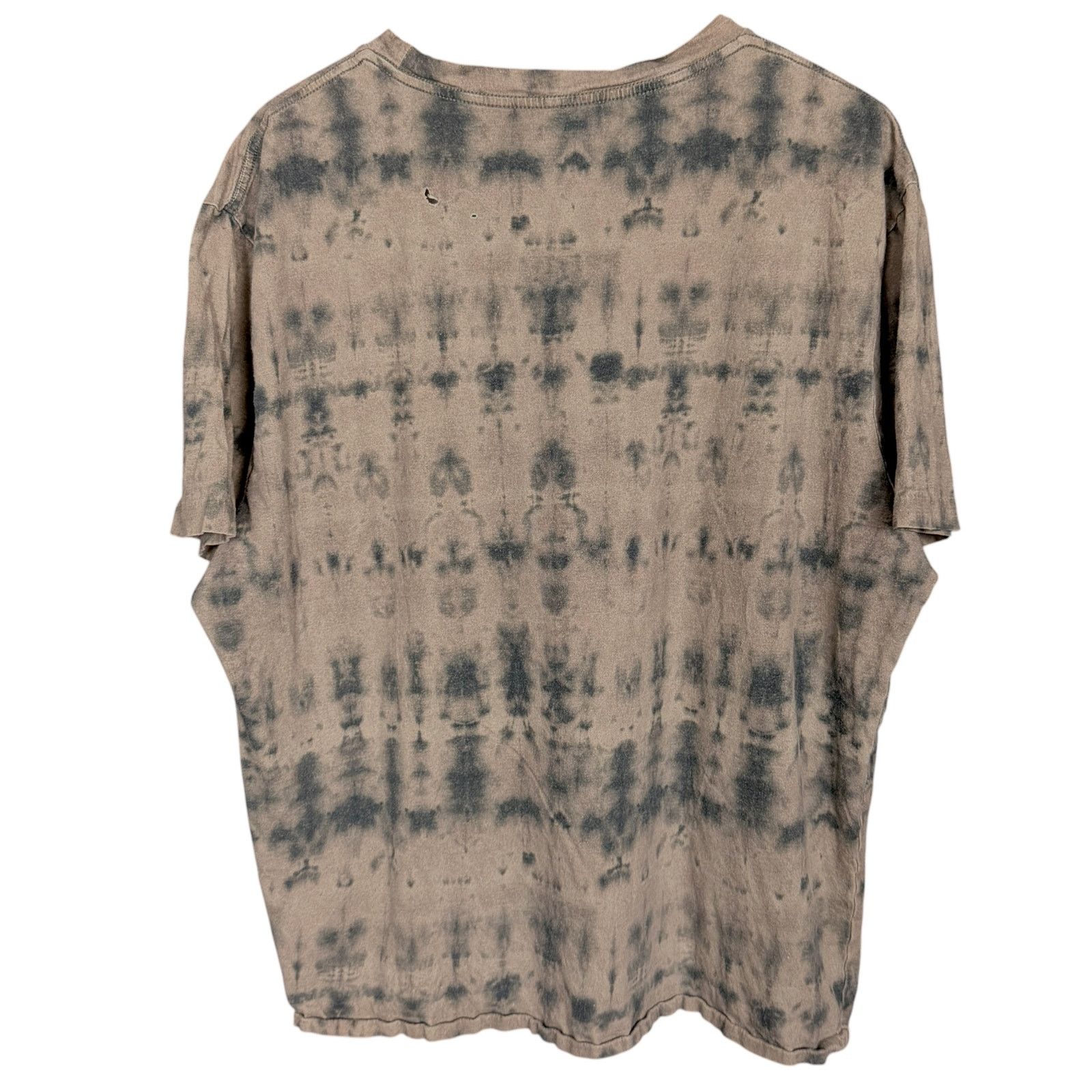 Allsaints Allsaints Men's XL Tie Dye Brown Gray Logo T-Shirt Luxury Size US XL / EU 56 / 4 - 5 Thumbnail