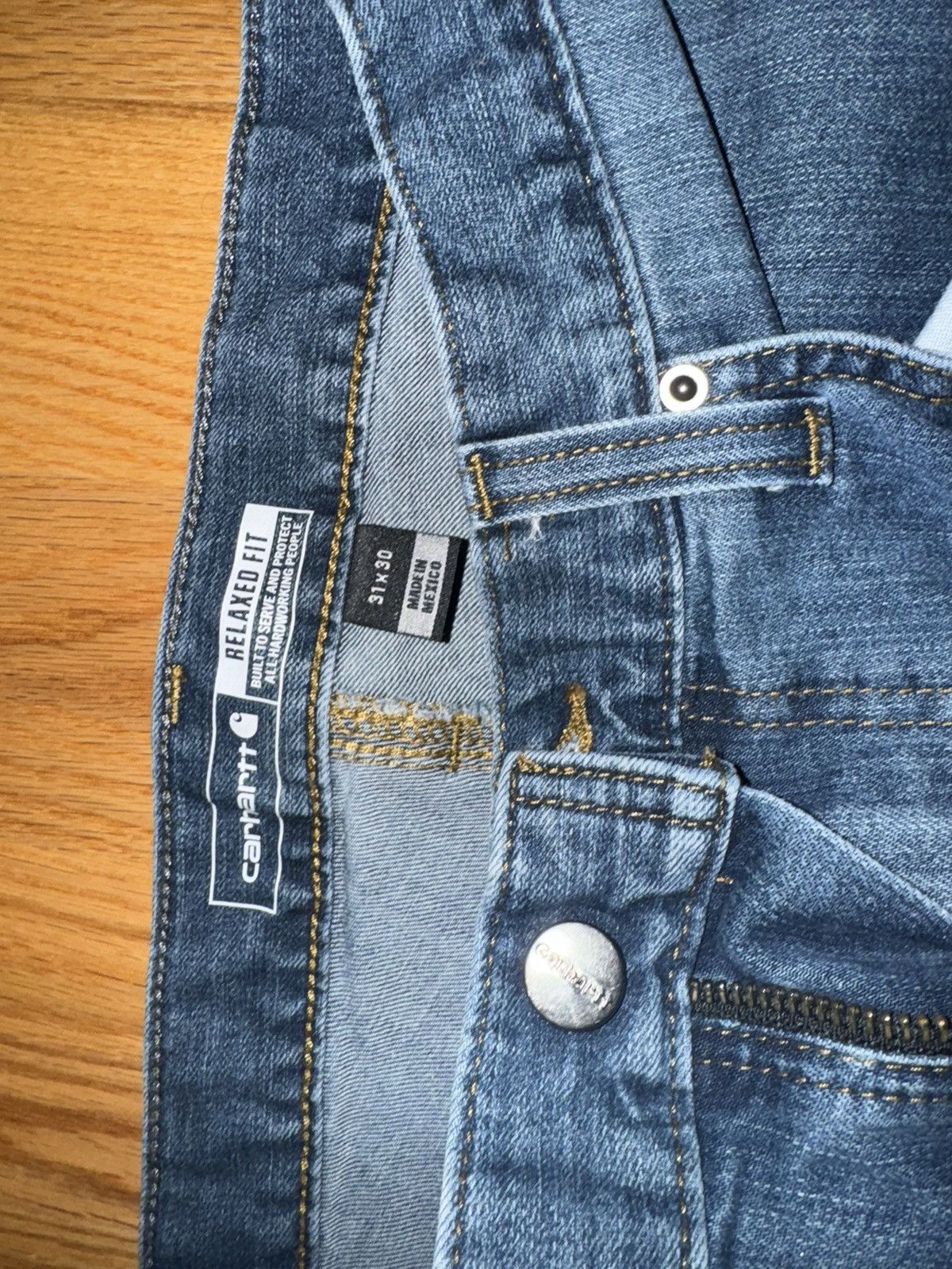 Carhartt CARHARTT VINTAGE RELAXED JEANS Size US 30 / EU 46 - 2 Thumbnail