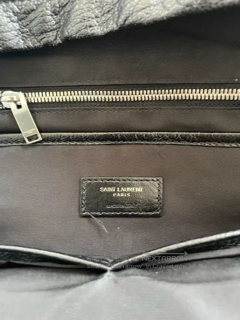 Saint Laurent Paris Saint Laurent Paris Full Leather Backpack Size ONE SIZE - 8 Thumbnail